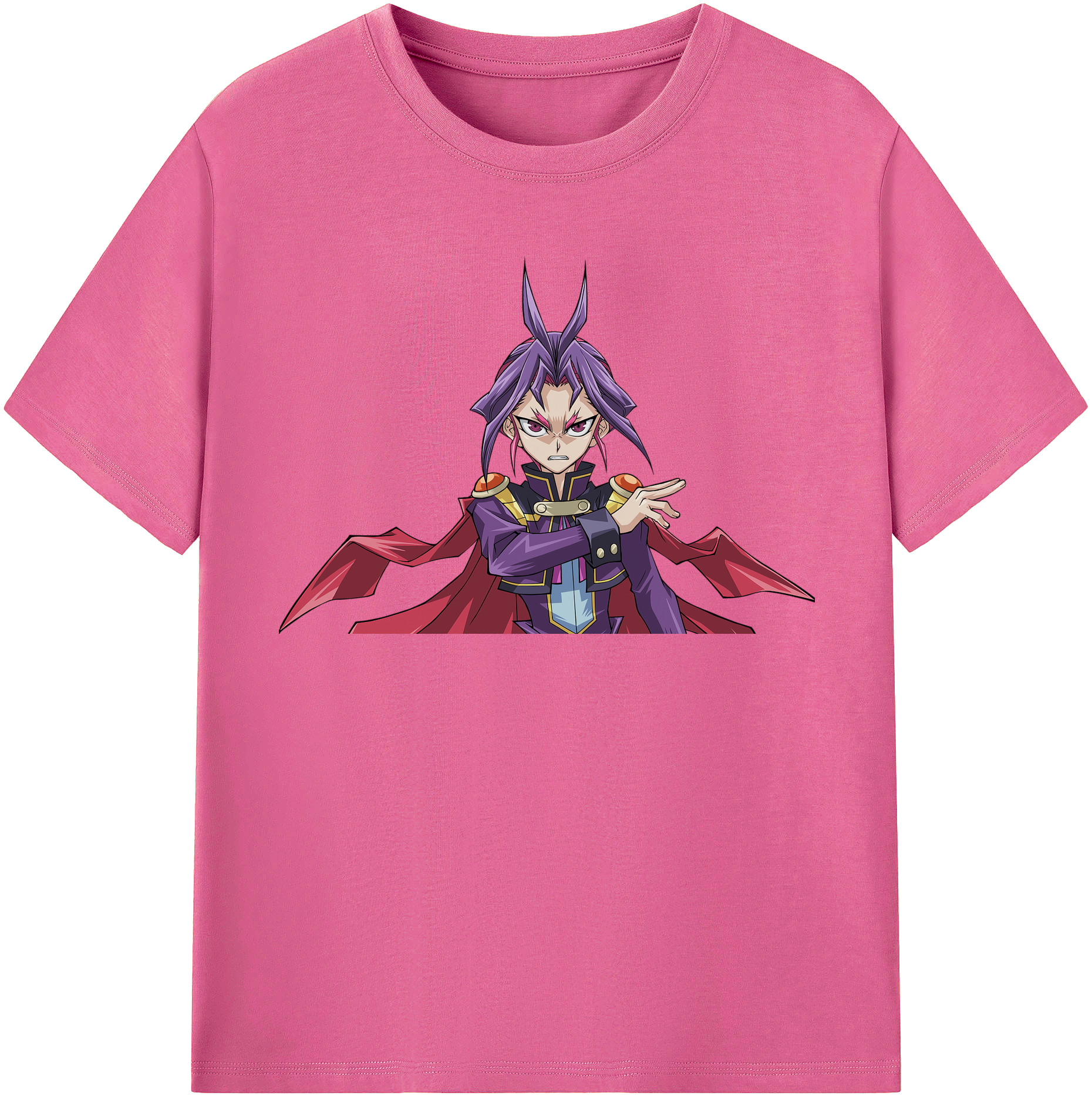 （画像用） 遊☆戯☆王 Yu-Gi-Oh! レディースカジュアルプリントTシャツ（綿100％）