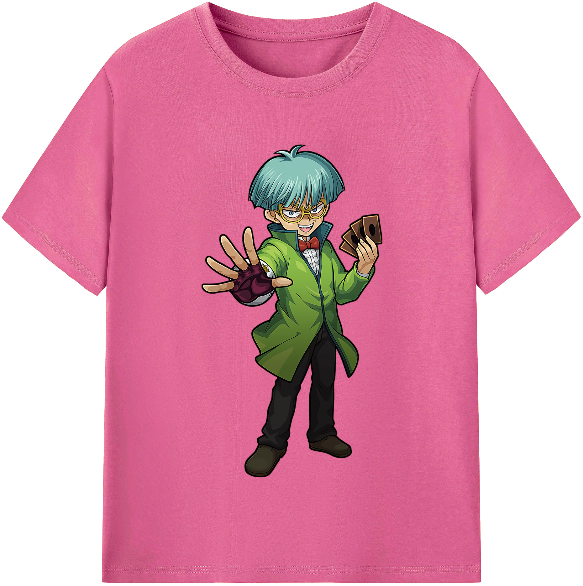 （画像用） 遊☆戯☆王 Yu-Gi-Oh! レディースカジュアルプリントTシャツ（綿100％）