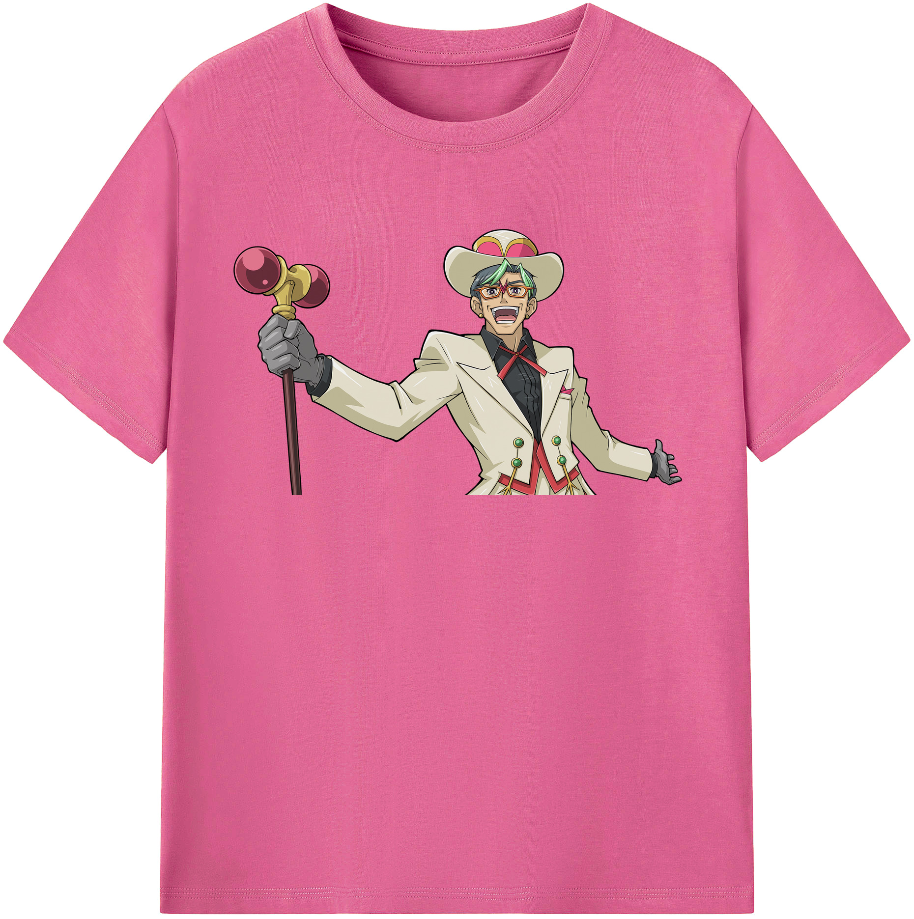 （画像用） 遊☆戯☆王 Yu-Gi-Oh! レディースカジュアルプリントTシャツ（綿100％）