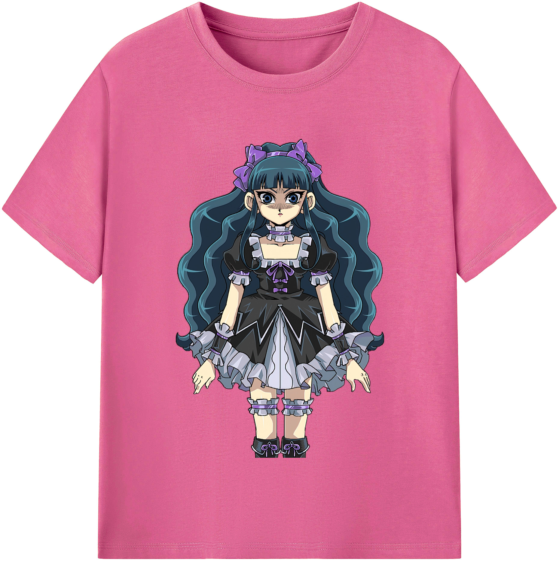 （画像用） 遊☆戯☆王 Yu-Gi-Oh! レディースカジュアルプリントTシャツ（綿100％）