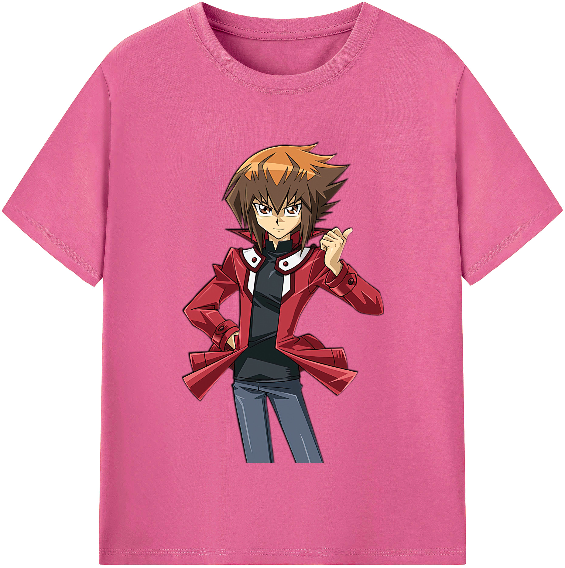 （画像用） 遊☆戯☆王 Yu-Gi-Oh! レディースカジュアルプリントTシャツ（綿100％）