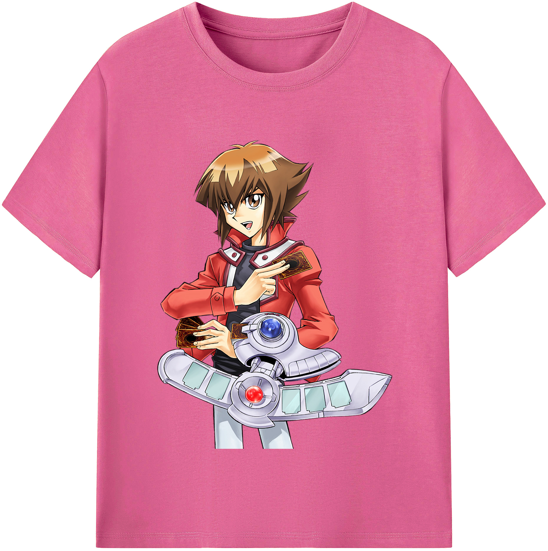 （画像用） 遊☆戯☆王 Yu-Gi-Oh! レディースカジュアルプリントTシャツ（綿100％）
