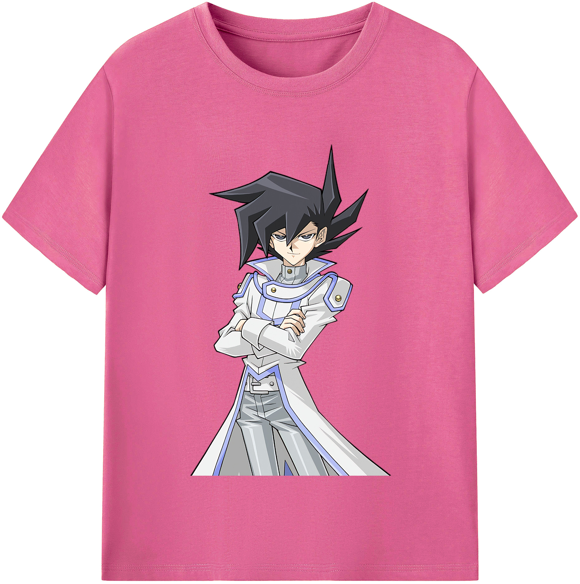 （画像用） 遊☆戯☆王 Yu-Gi-Oh! レディースカジュアルプリントTシャツ（綿100％）
