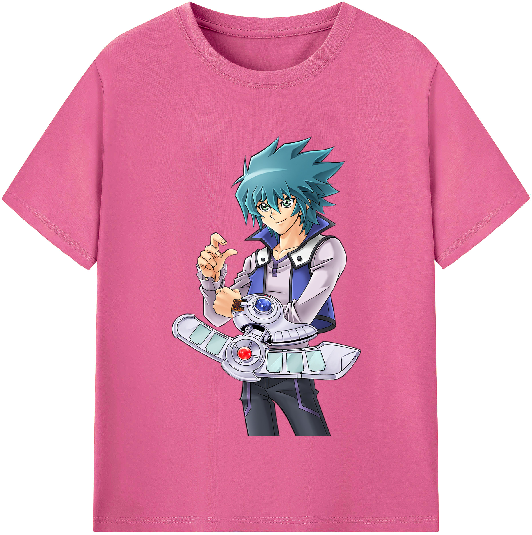 （画像用） 遊☆戯☆王 Yu-Gi-Oh! レディースカジュアルプリントTシャツ（綿100％）
