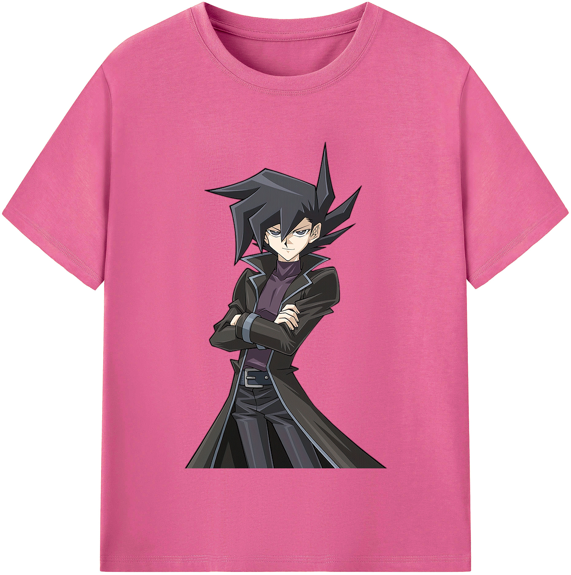 （画像用） 遊☆戯☆王 Yu-Gi-Oh! レディースカジュアルプリントTシャツ（綿100％）