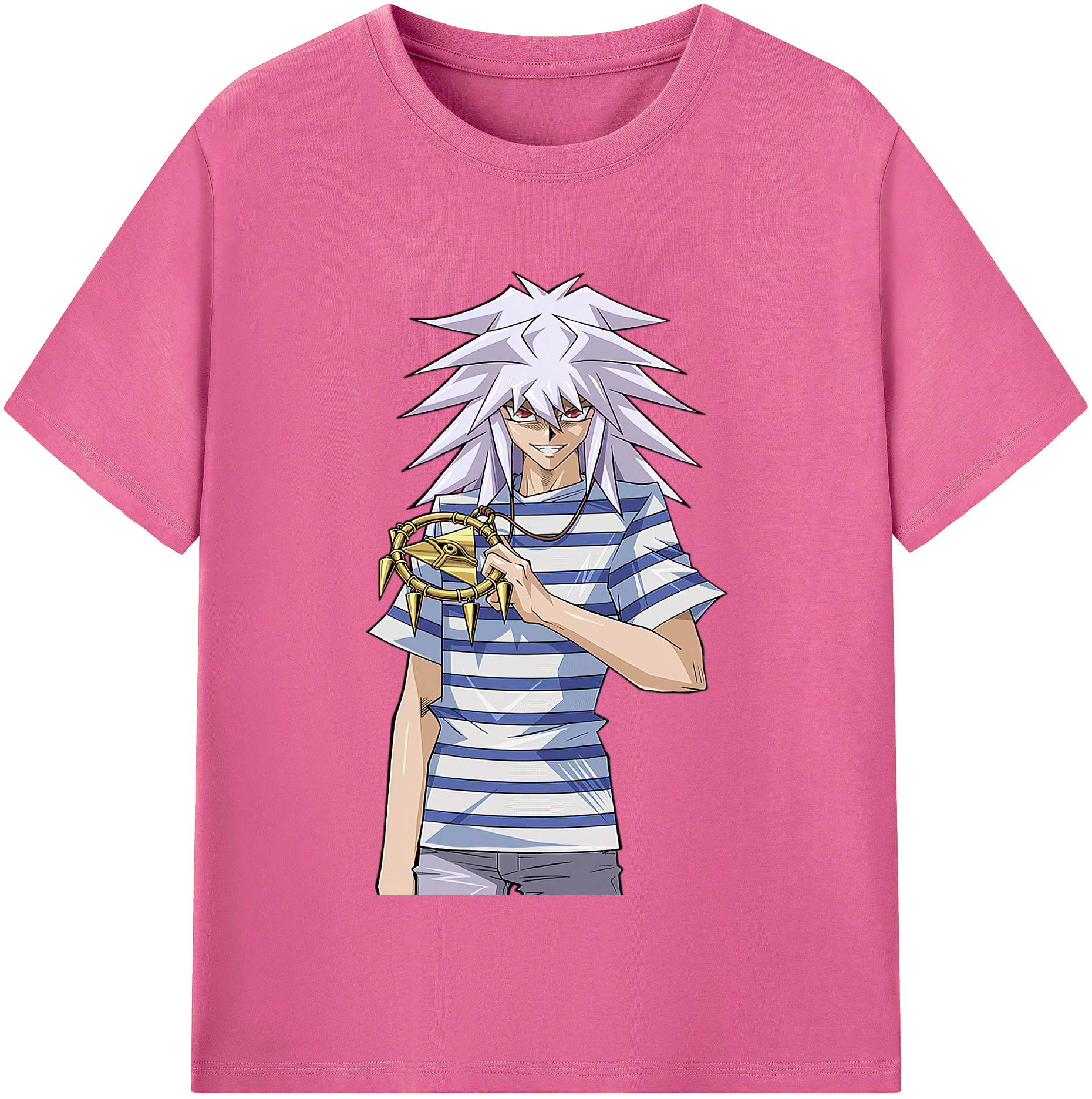 （画像用） 遊☆戯☆王 Yu-Gi-Oh! レディースカジュアルプリントTシャツ（綿100％）