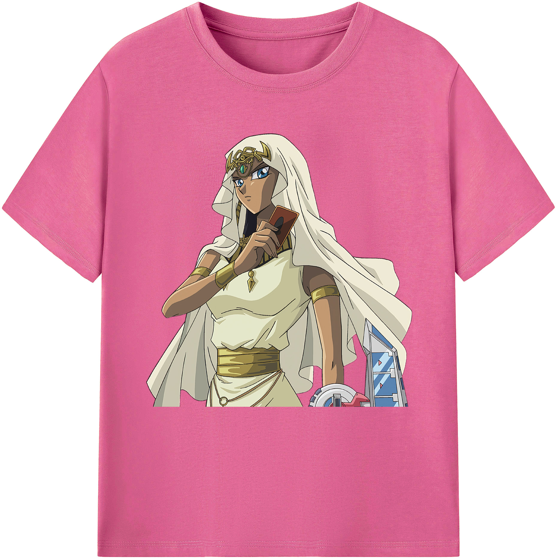 （画像用） 遊☆戯☆王 Yu-Gi-Oh! レディースカジュアルプリントTシャツ（綿100％）