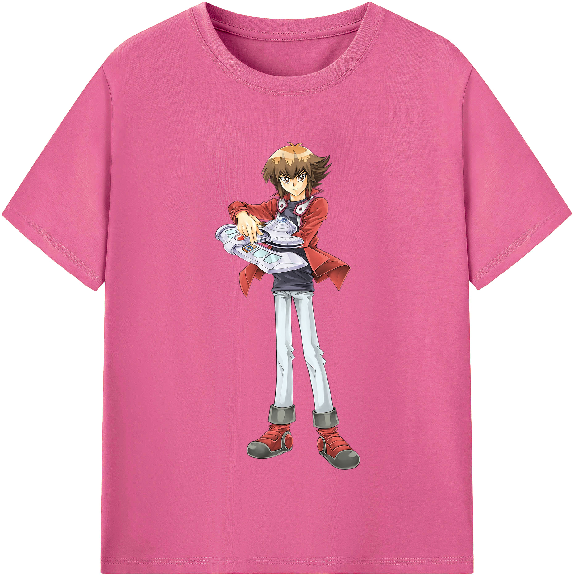 （画像用） 遊☆戯☆王 Yu-Gi-Oh! レディースカジュアルプリントTシャツ（綿100％）