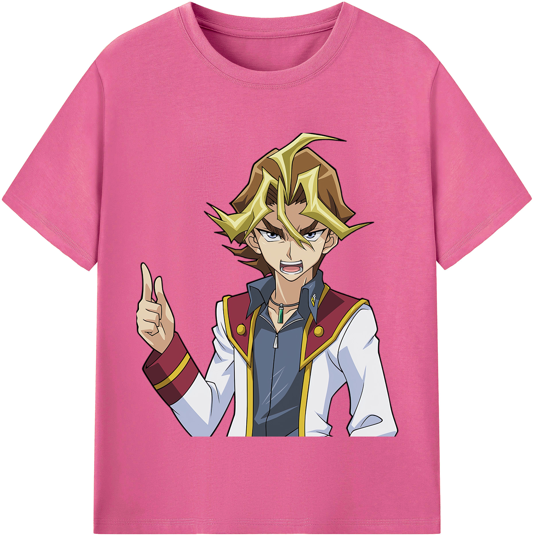 （画像用） 遊☆戯☆王 Yu-Gi-Oh! レディースカジュアルプリントTシャツ（綿100％）
