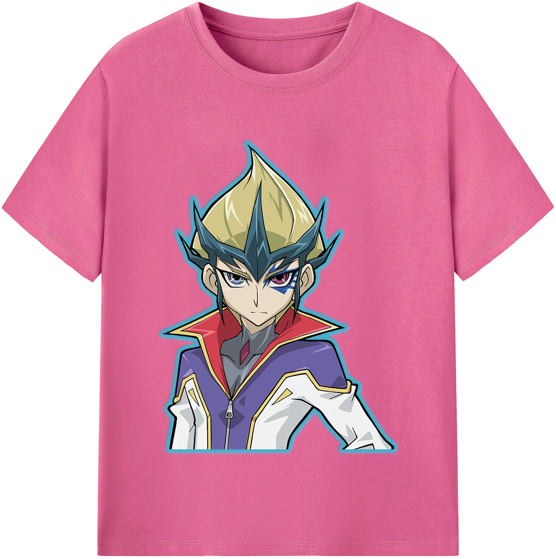 （画像用） 遊☆戯☆王 Yu-Gi-Oh! レディースカジュアルプリントTシャツ（綿100％）