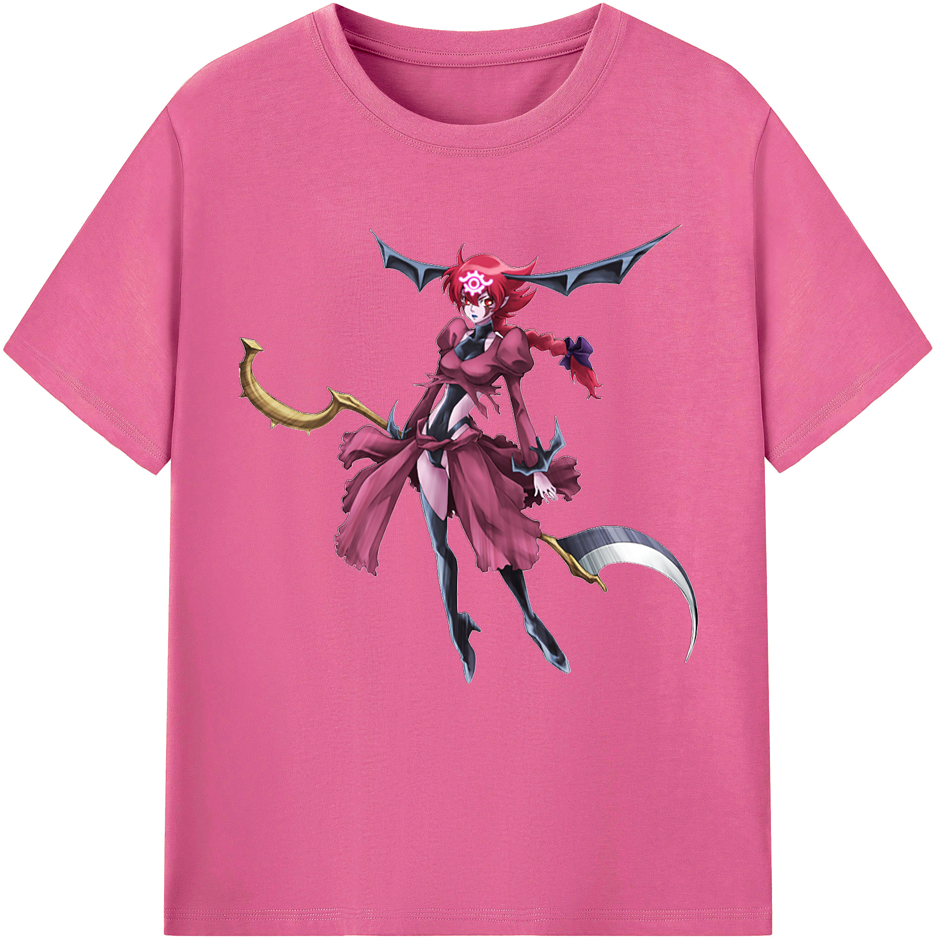 （画像用） 遊☆戯☆王 Yu-Gi-Oh! レディースカジュアルプリントTシャツ（綿100％）