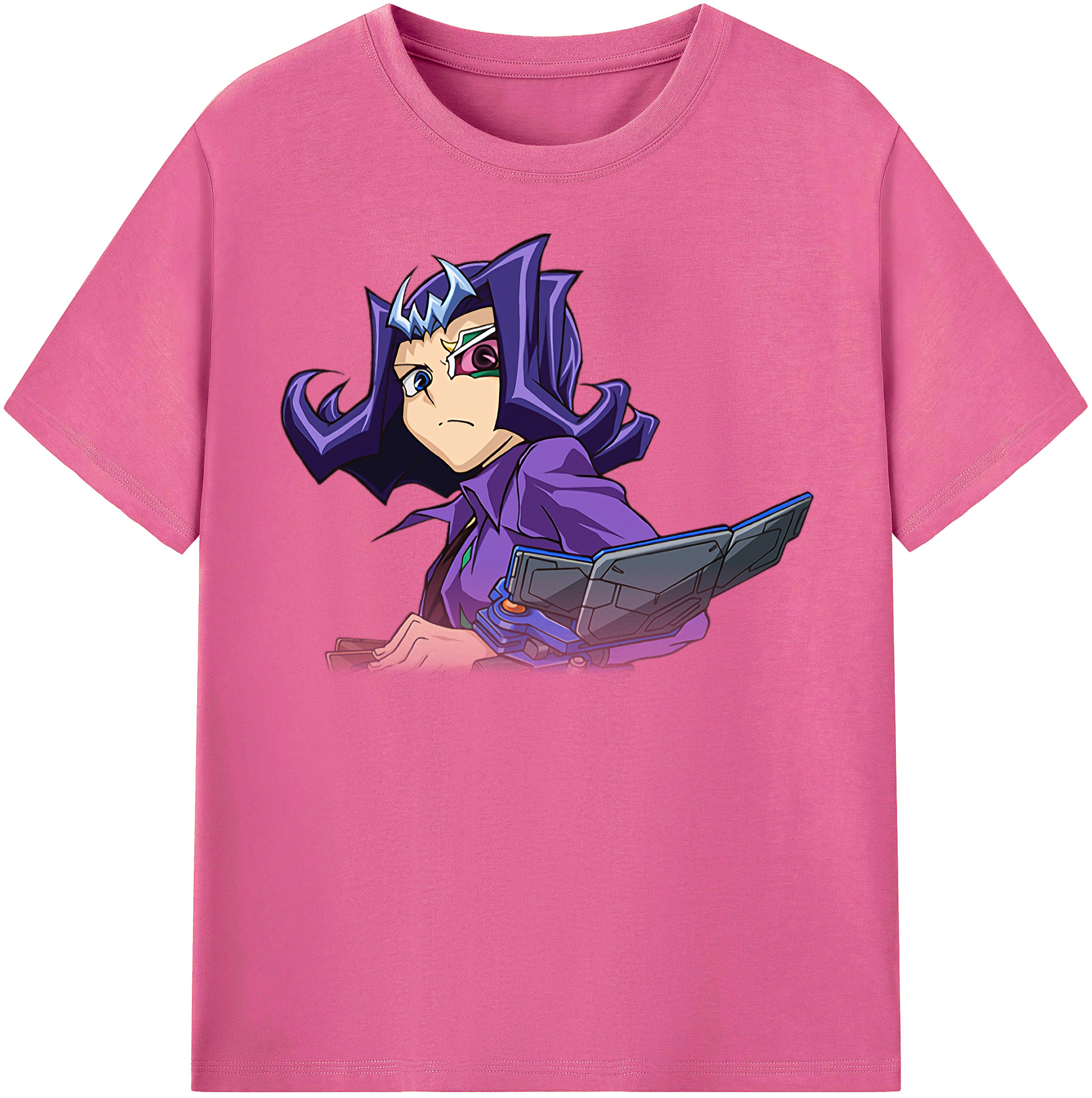 （画像用） 遊☆戯☆王 Yu-Gi-Oh! レディースカジュアルプリントTシャツ（綿100％）