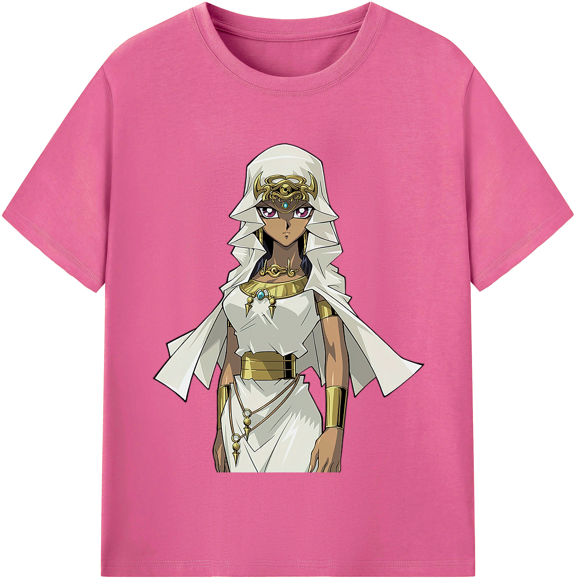 （画像用） 遊☆戯☆王 Yu-Gi-Oh! レディースカジュアルプリントTシャツ（綿100％）