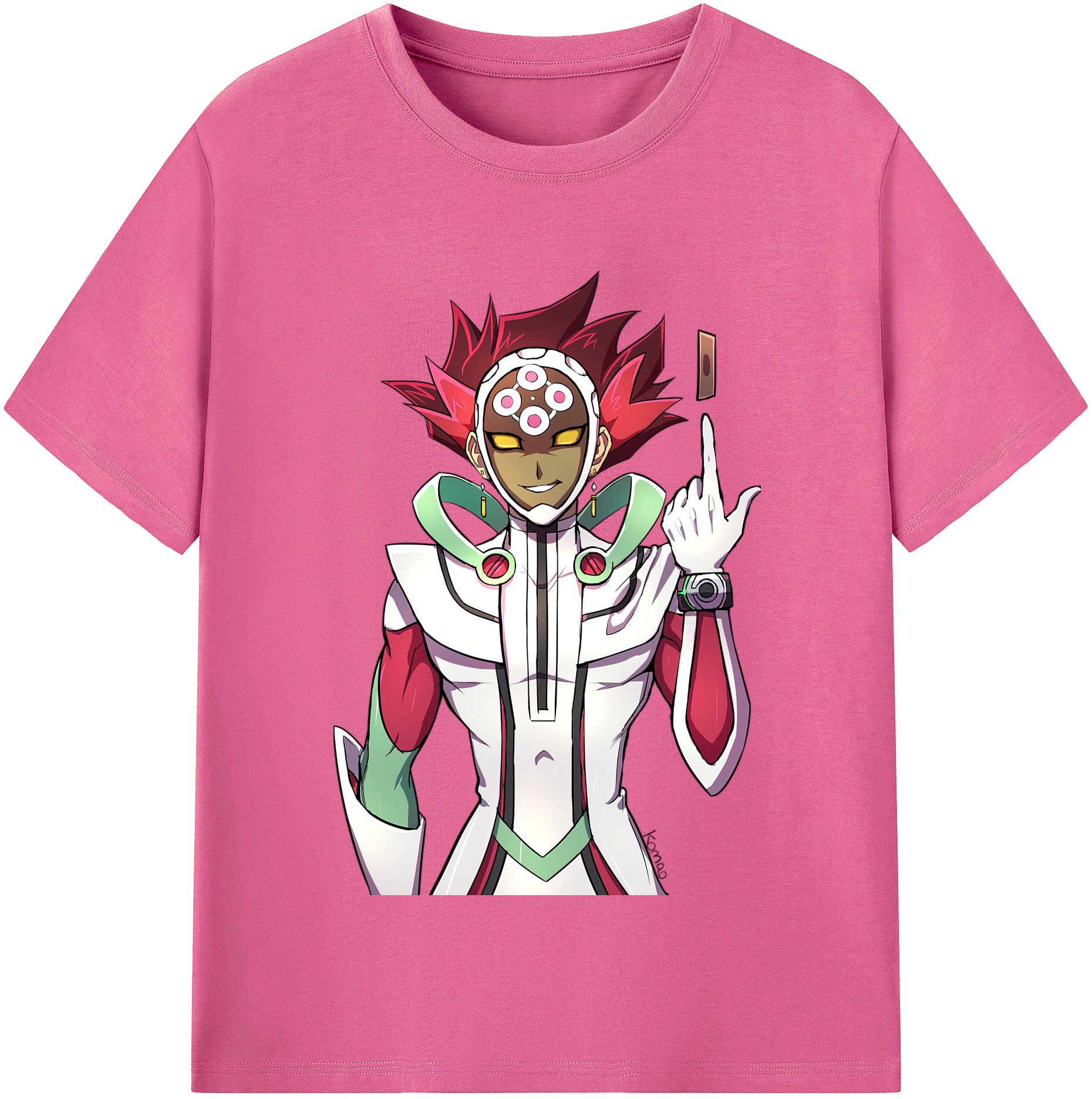 （画像用） 遊☆戯☆王 Yu-Gi-Oh! レディースカジュアルプリントTシャツ（綿100％）