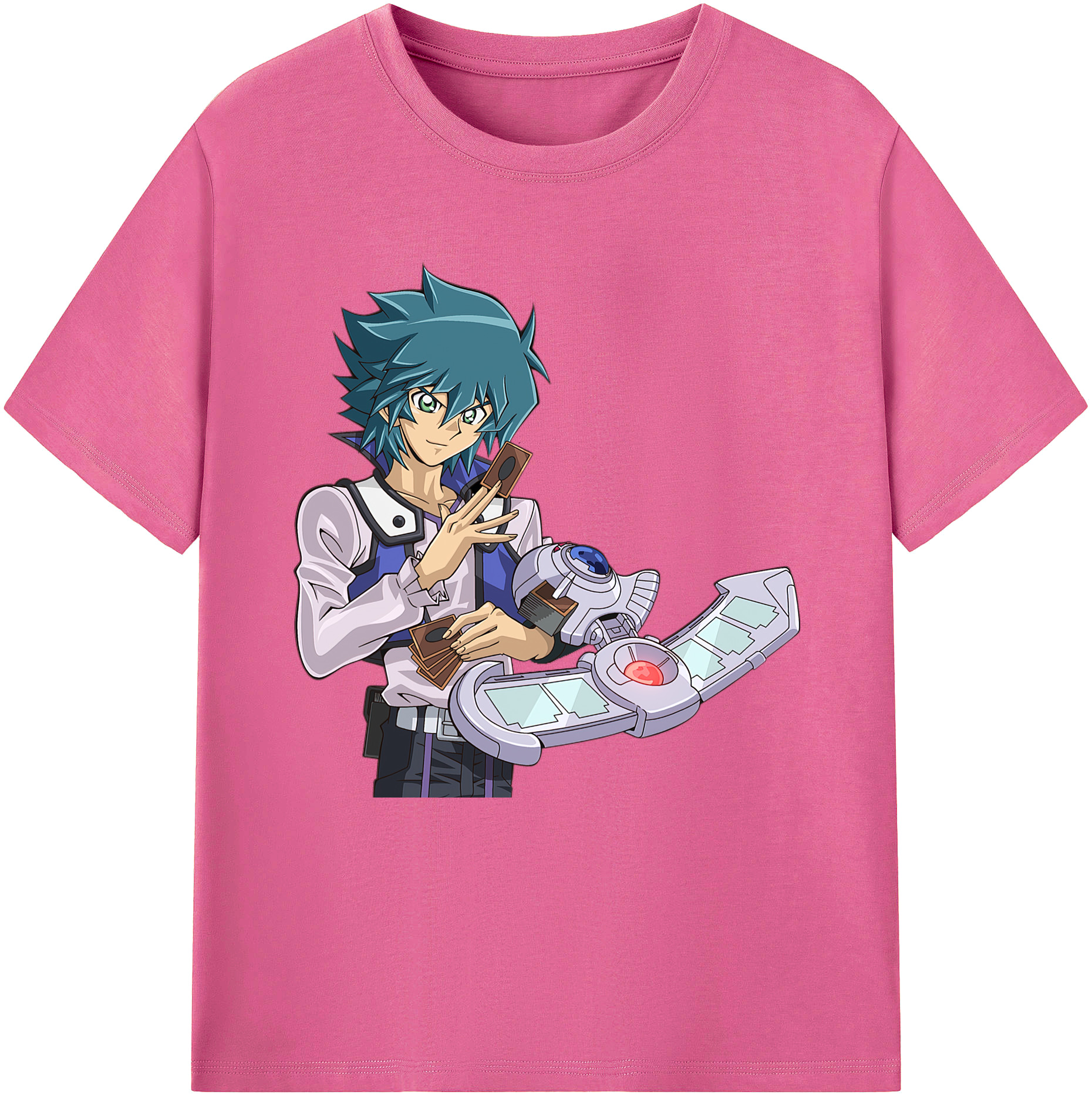 （画像用） 遊☆戯☆王 Yu-Gi-Oh! レディースカジュアルプリントTシャツ（綿100％）