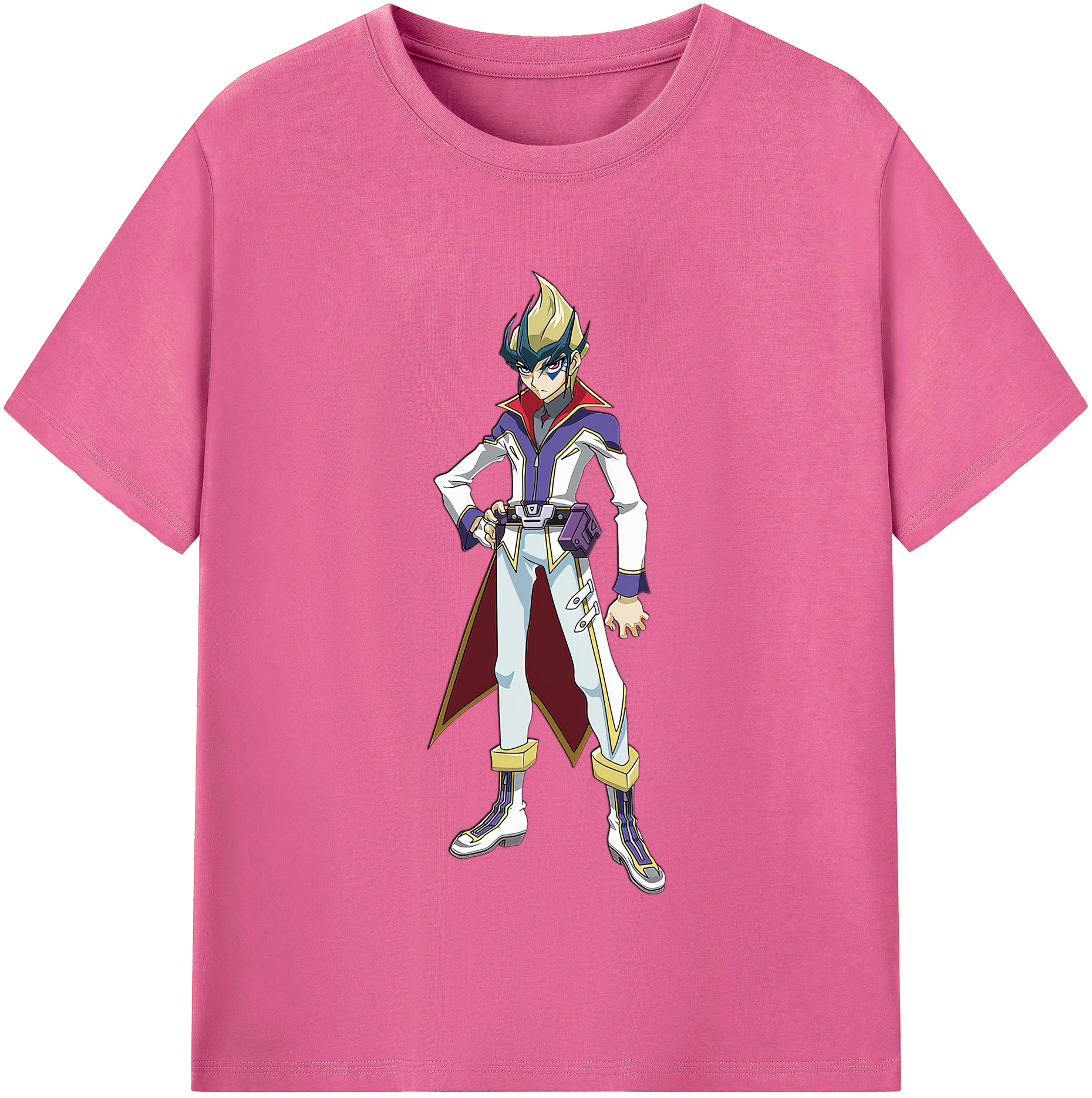 （画像用） 遊☆戯☆王 Yu-Gi-Oh! レディースカジュアルプリントTシャツ（綿100％）