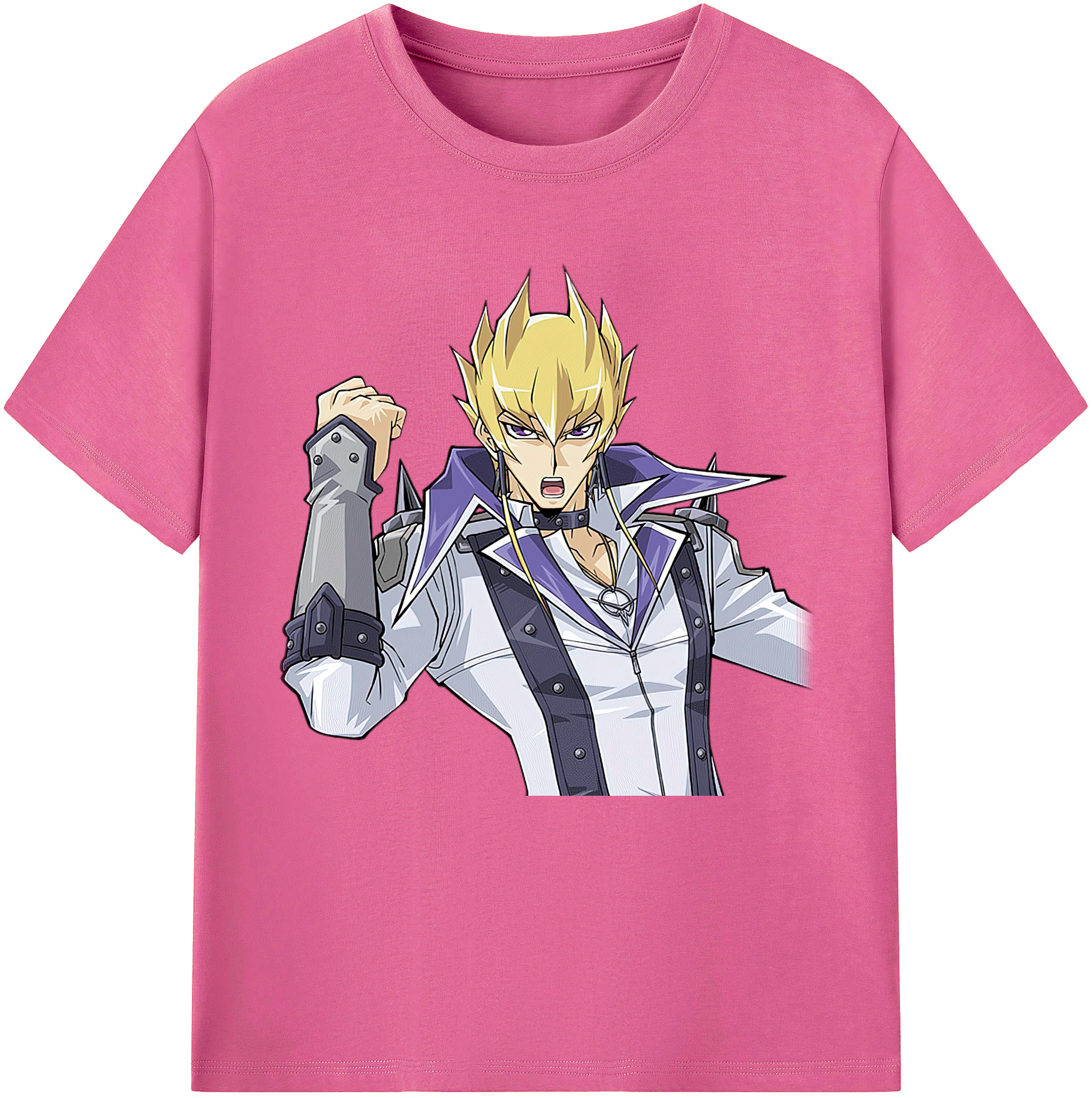 （画像用） 遊☆戯☆王 Yu-Gi-Oh! レディースカジュアルプリントTシャツ（綿100％）