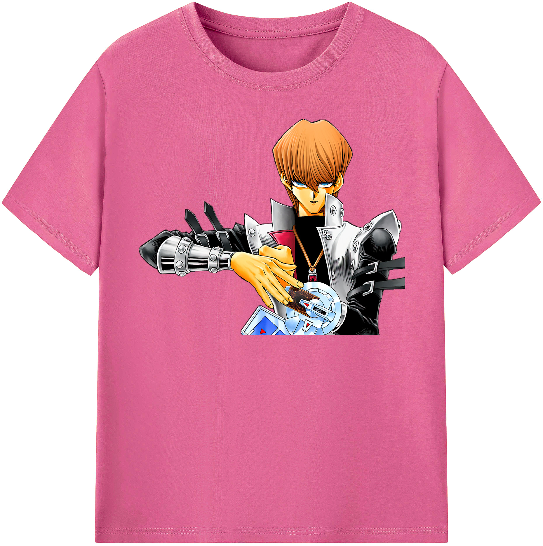 （画像用） 遊☆戯☆王 Yu-Gi-Oh! レディースカジュアルプリントTシャツ（綿100％）