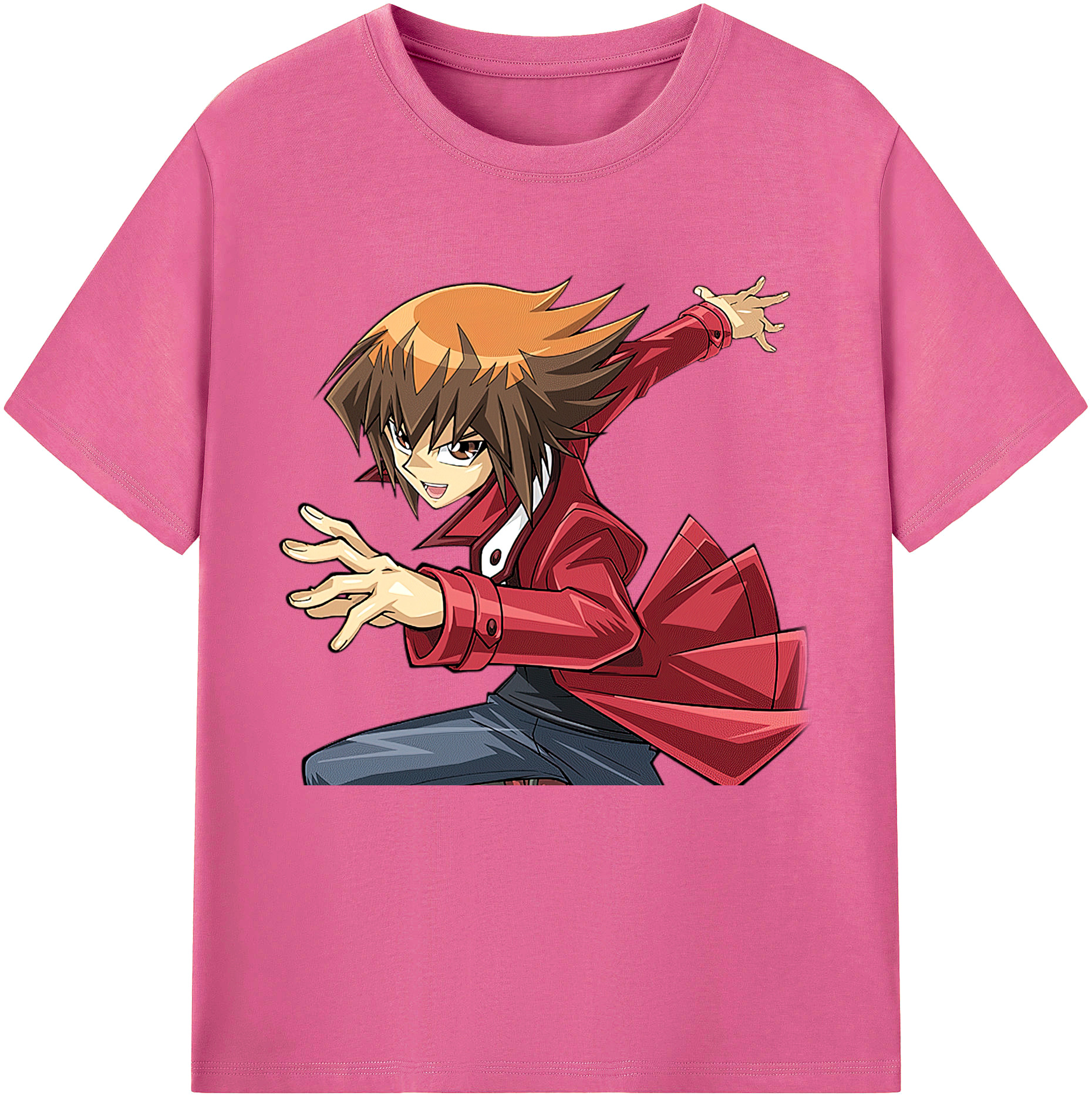 （画像用） 遊☆戯☆王 Yu-Gi-Oh! レディースカジュアルプリントTシャツ（綿100％）