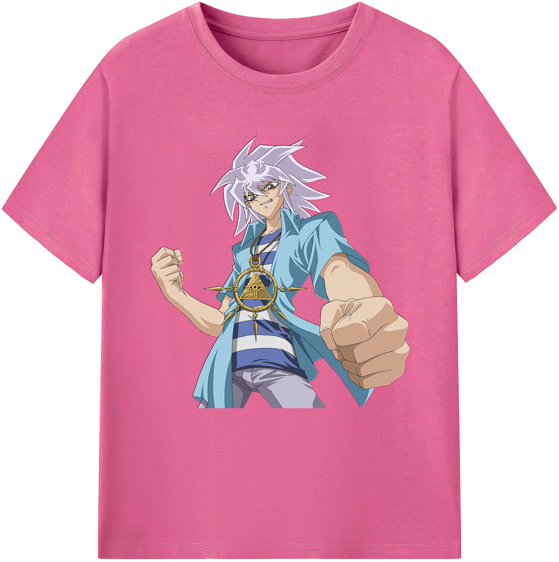（画像用） 遊☆戯☆王 Yu-Gi-Oh! レディースカジュアルプリントTシャツ（綿100％）