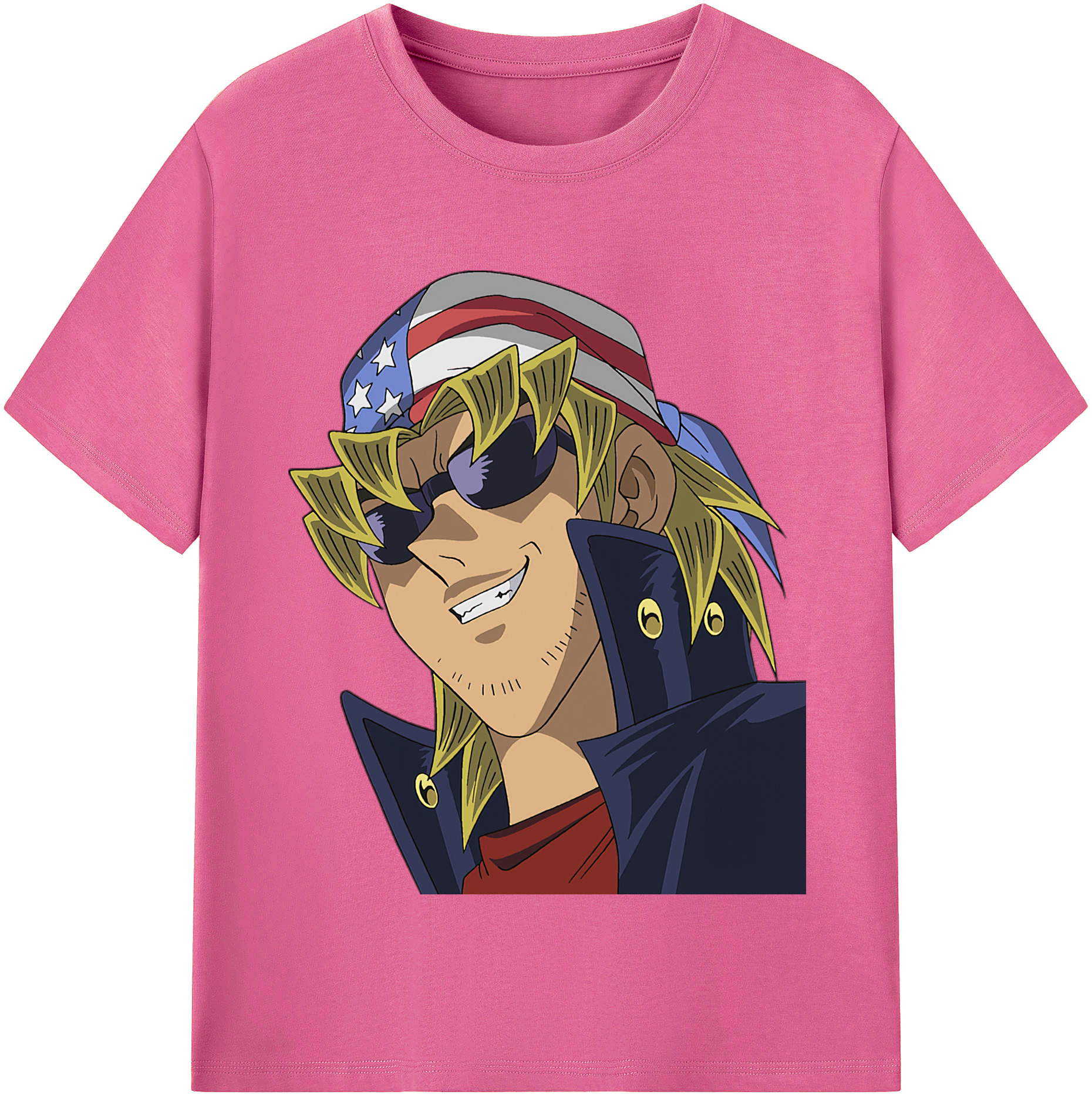（画像用） 遊☆戯☆王 Yu-Gi-Oh! レディースカジュアルプリントTシャツ（綿100％）