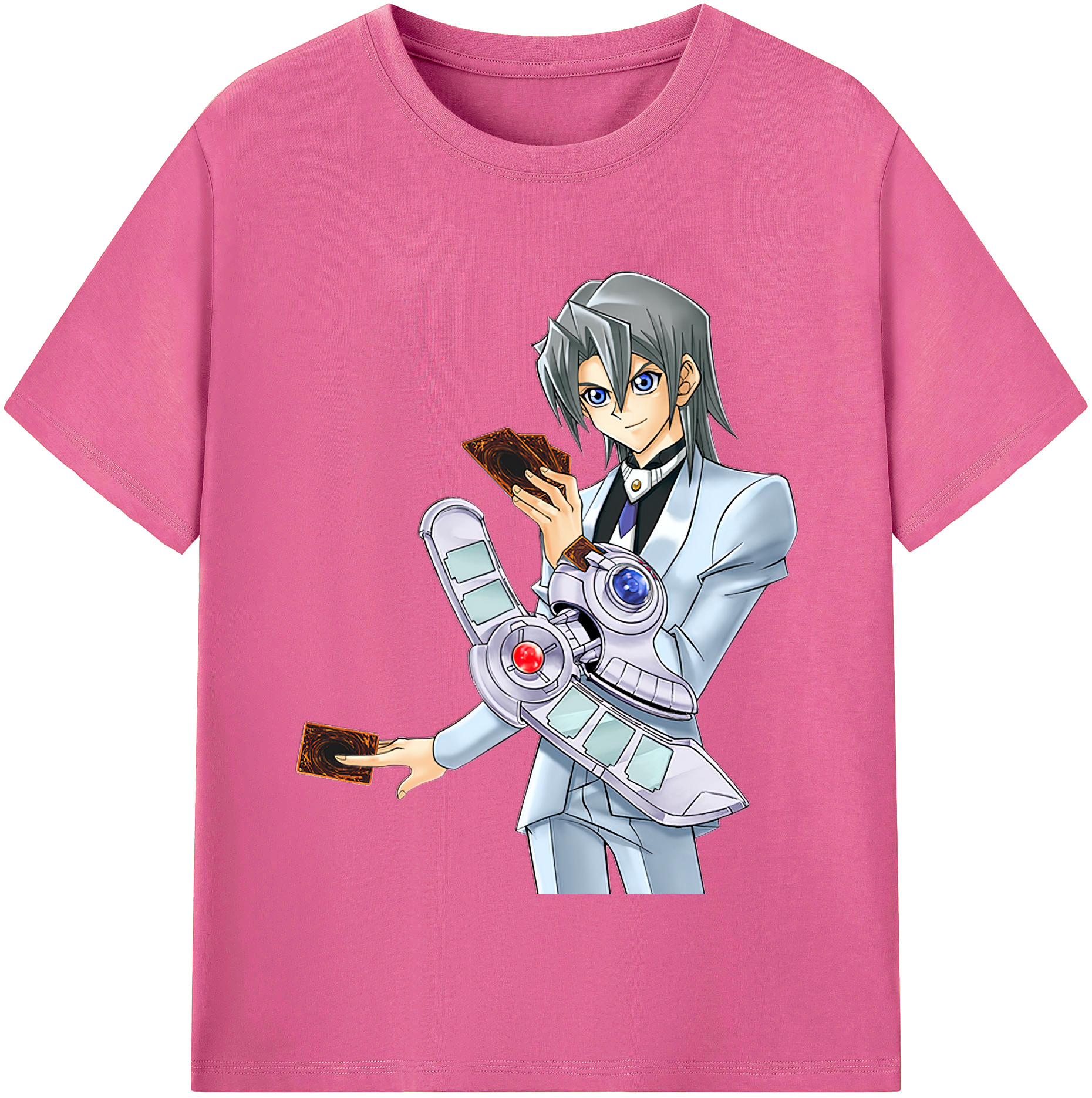 （画像用） 遊☆戯☆王 Yu-Gi-Oh! レディースカジュアルプリントTシャツ（綿100％）