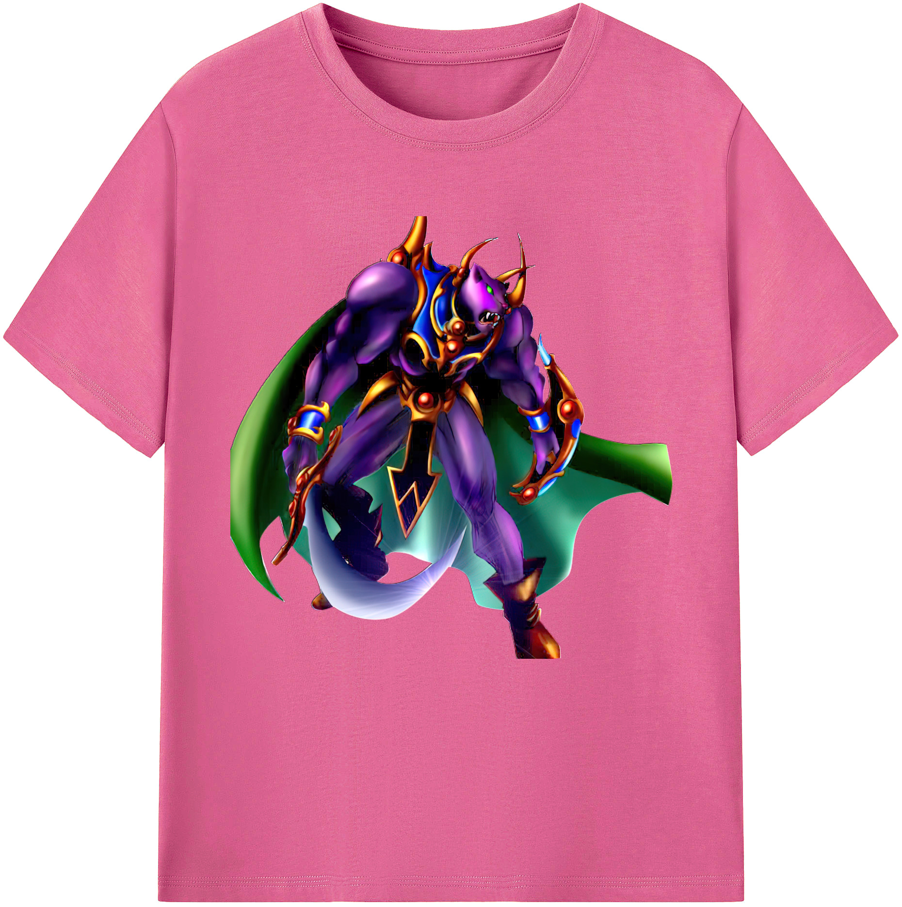 （画像用） 遊☆戯☆王 Yu-Gi-Oh! レディースカジュアルプリントTシャツ（綿100％）