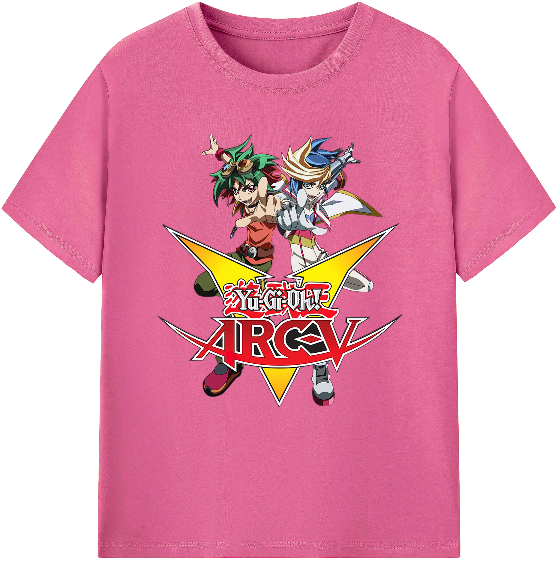 （画像用） 遊☆戯☆王 Yu-Gi-Oh! レディースカジュアルプリントTシャツ（綿100％）