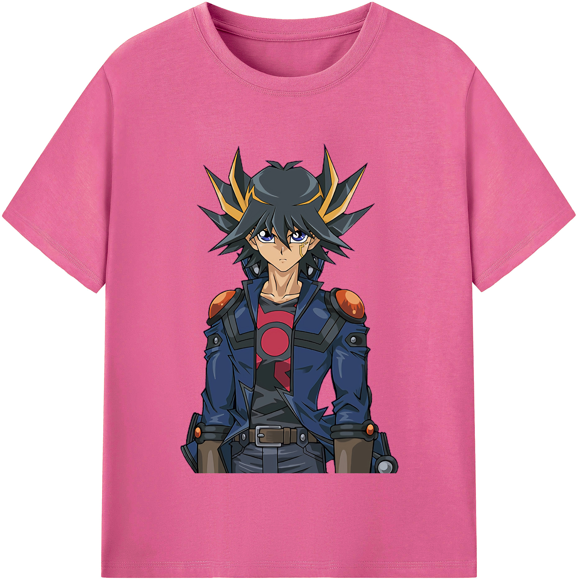（画像用） 遊☆戯☆王 Yu-Gi-Oh! レディースカジュアルプリントTシャツ（綿100％）