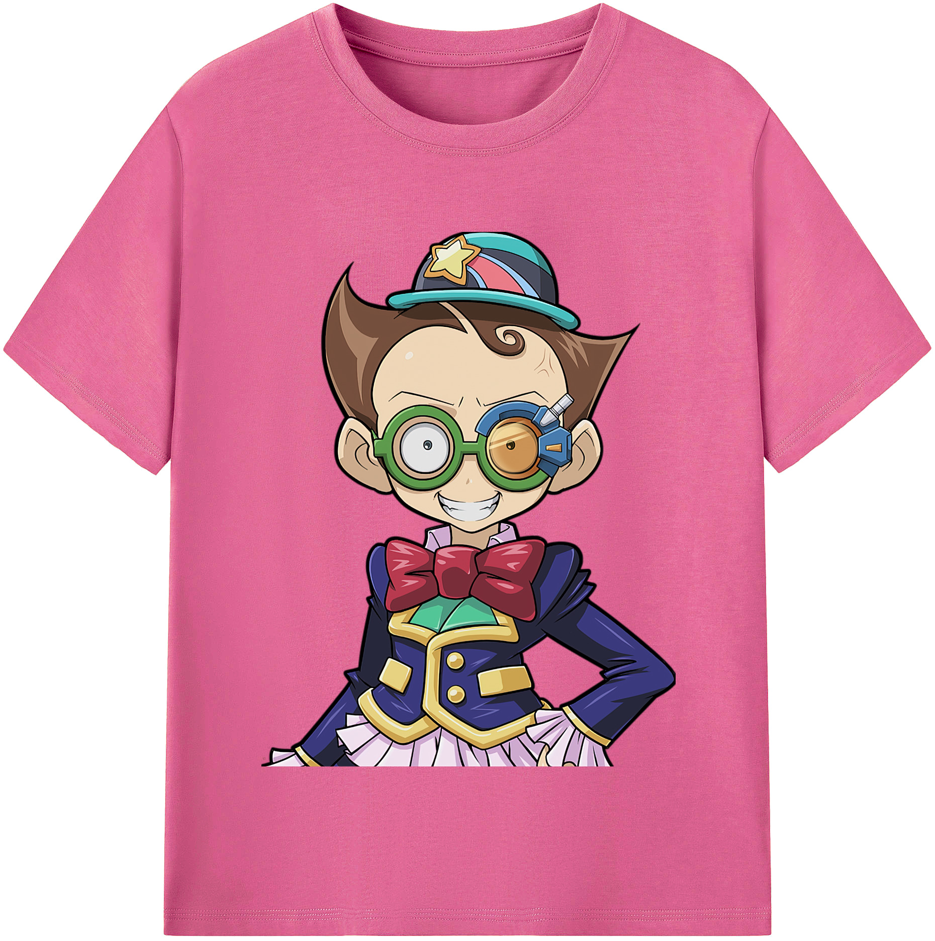 （画像用） 遊☆戯☆王 Yu-Gi-Oh! レディースカジュアルプリントTシャツ（綿100％）