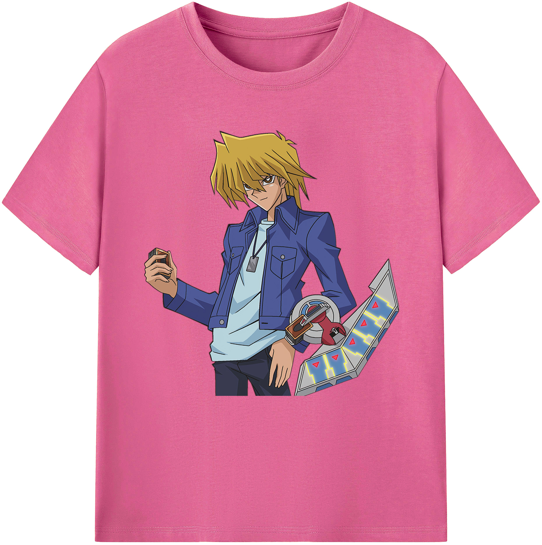 （画像用） 遊☆戯☆王 Yu-Gi-Oh! レディースカジュアルプリントTシャツ（綿100％）
