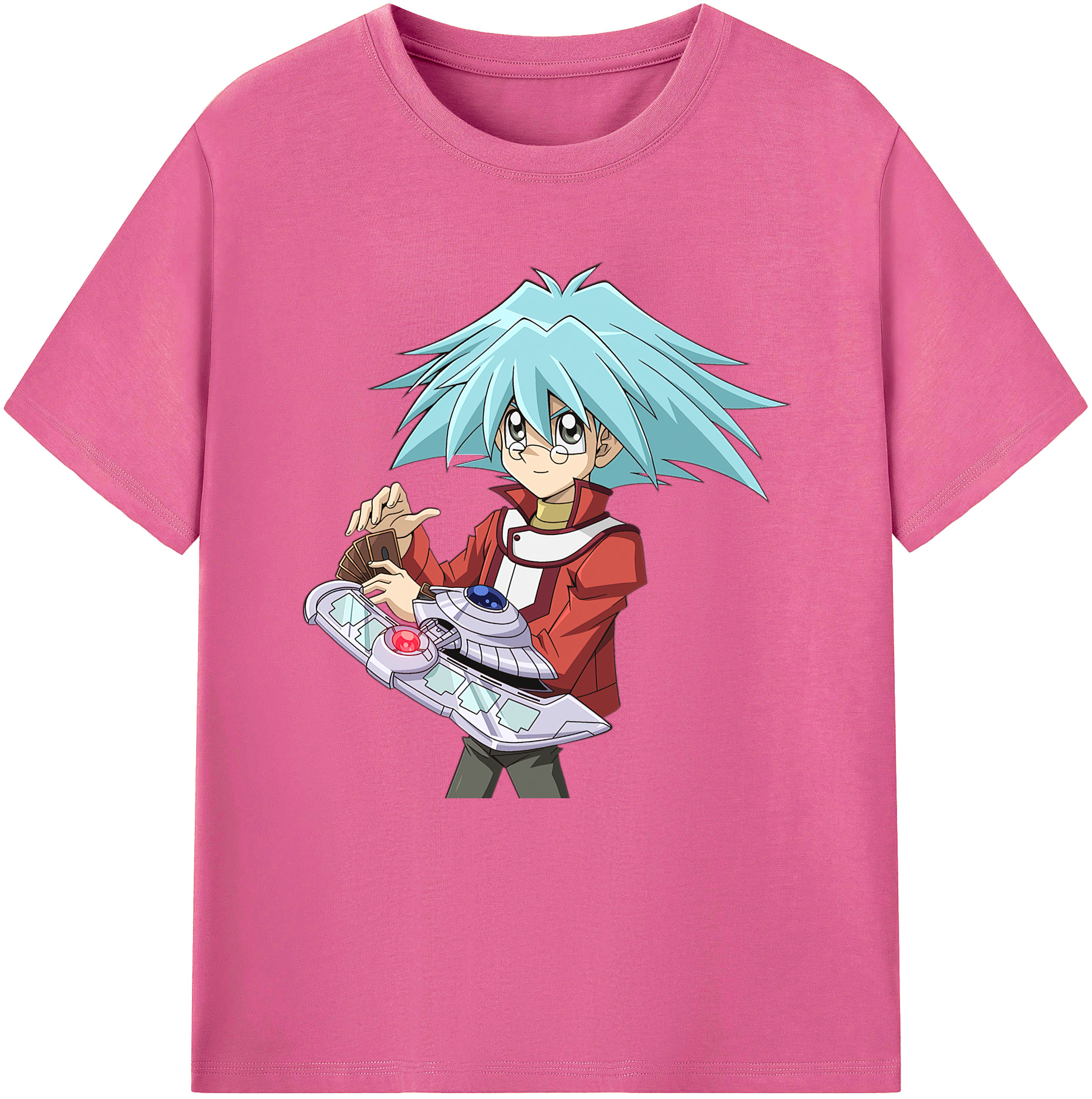 （画像用） 遊☆戯☆王 Yu-Gi-Oh! レディースカジュアルプリントTシャツ（綿100％）