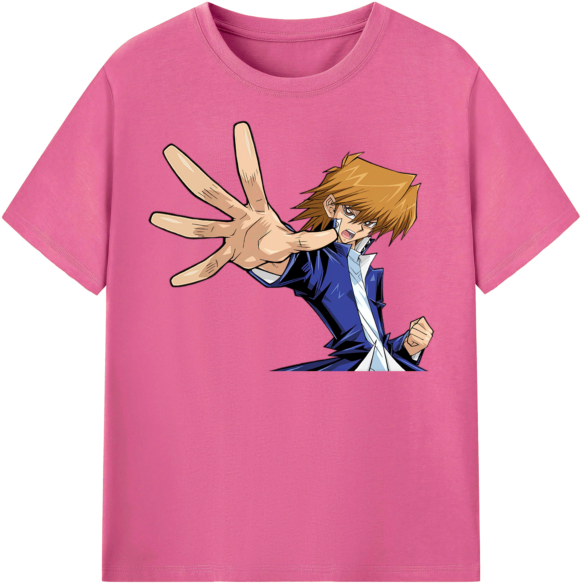 （画像用） 遊☆戯☆王 Yu-Gi-Oh! レディースカジュアルプリントTシャツ（綿100％）