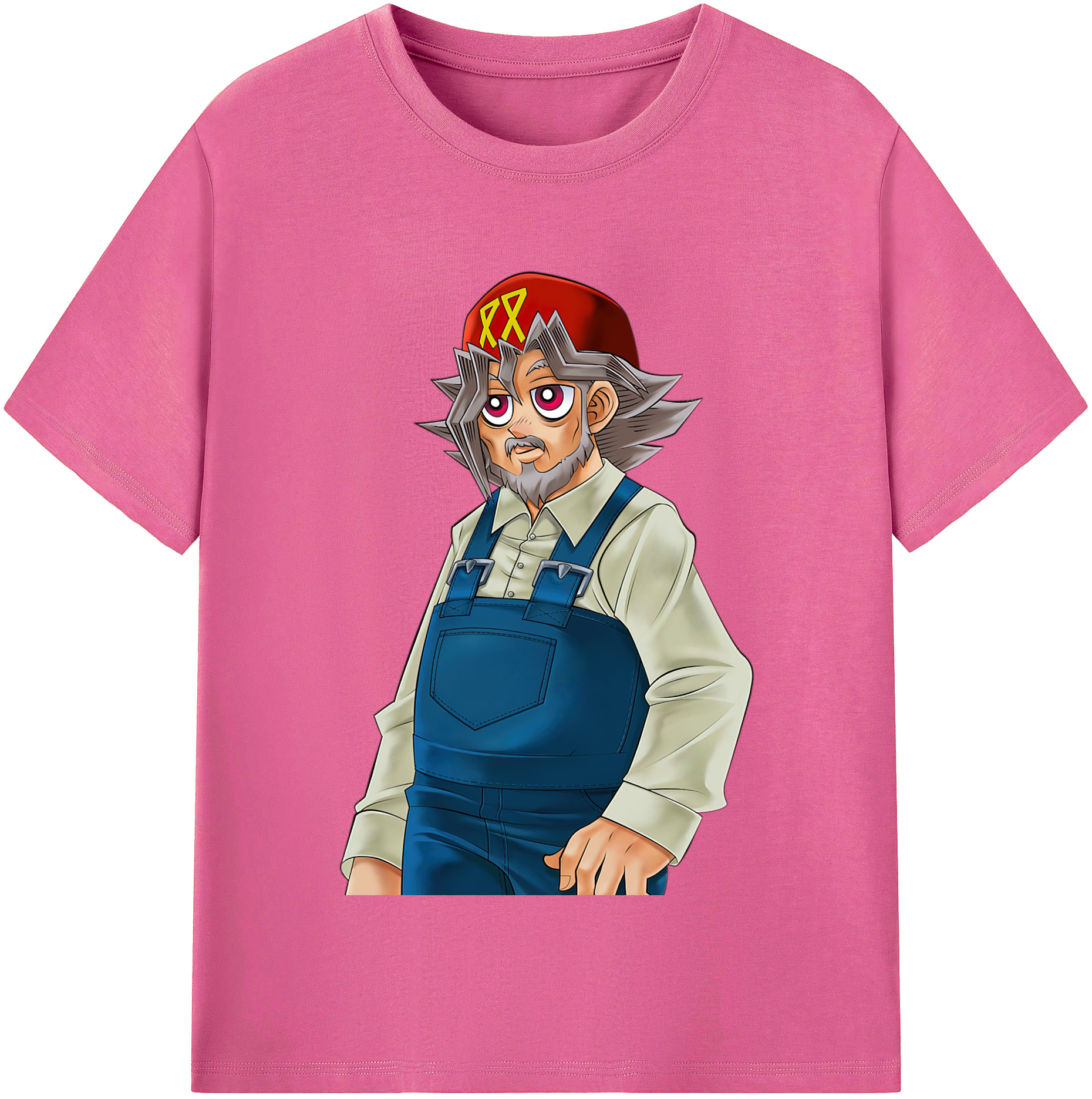 （画像用） 遊☆戯☆王 Yu-Gi-Oh! レディースカジュアルプリントTシャツ（綿100％）