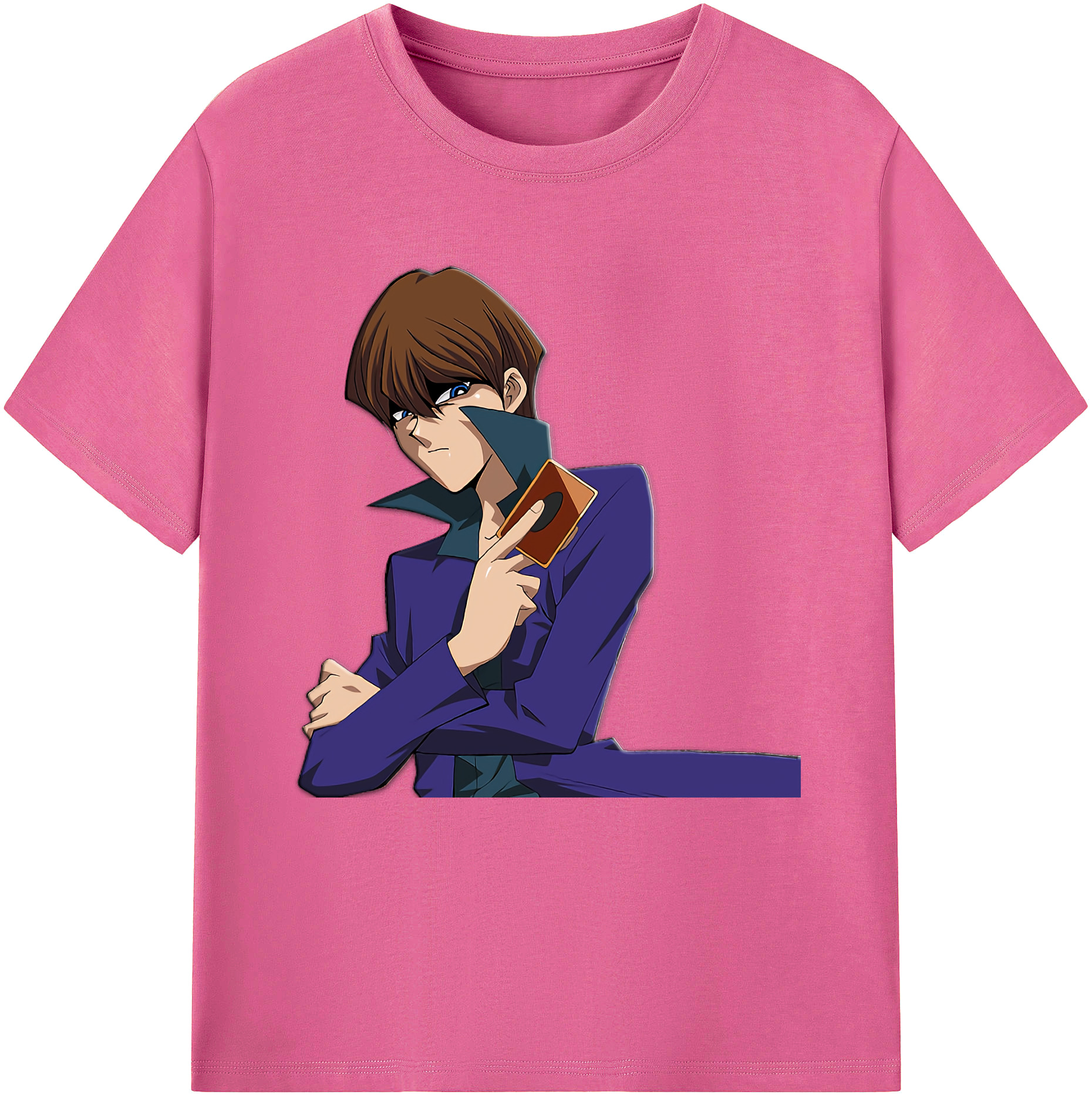（画像用） 遊☆戯☆王 Yu-Gi-Oh! レディースカジュアルプリントTシャツ（綿100％）