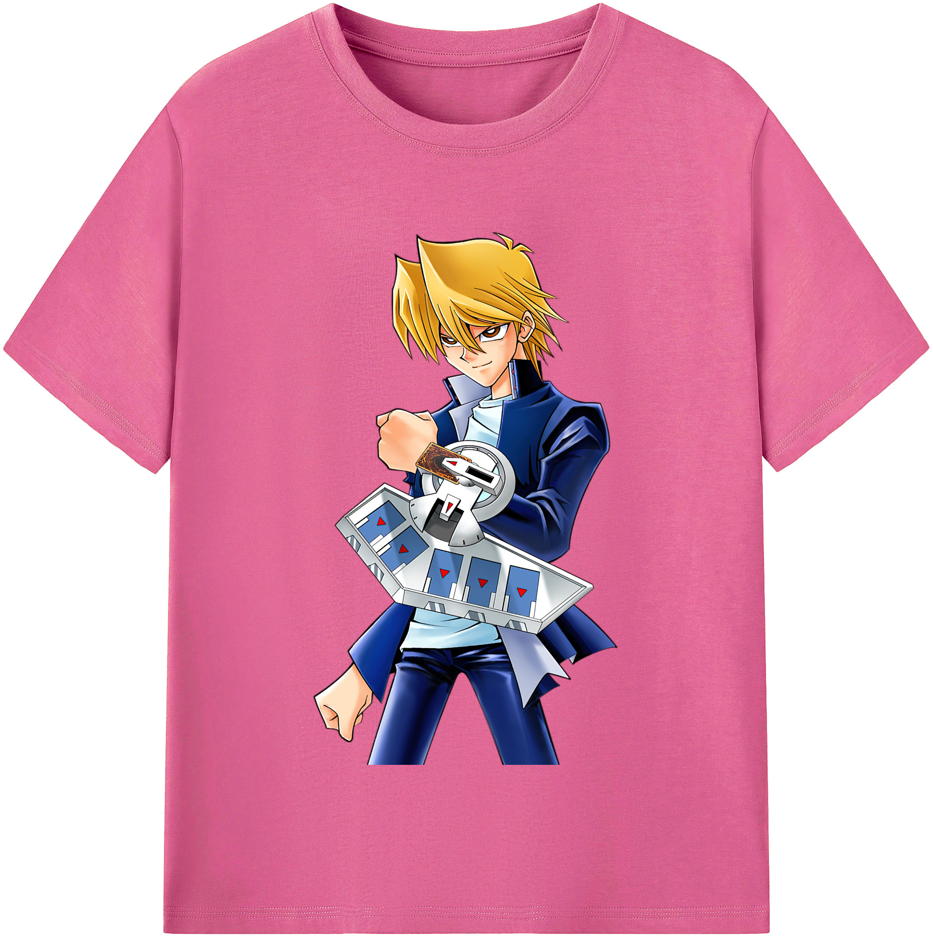 （画像用） 遊☆戯☆王 Yu-Gi-Oh! レディースカジュアルプリントTシャツ（綿100％）