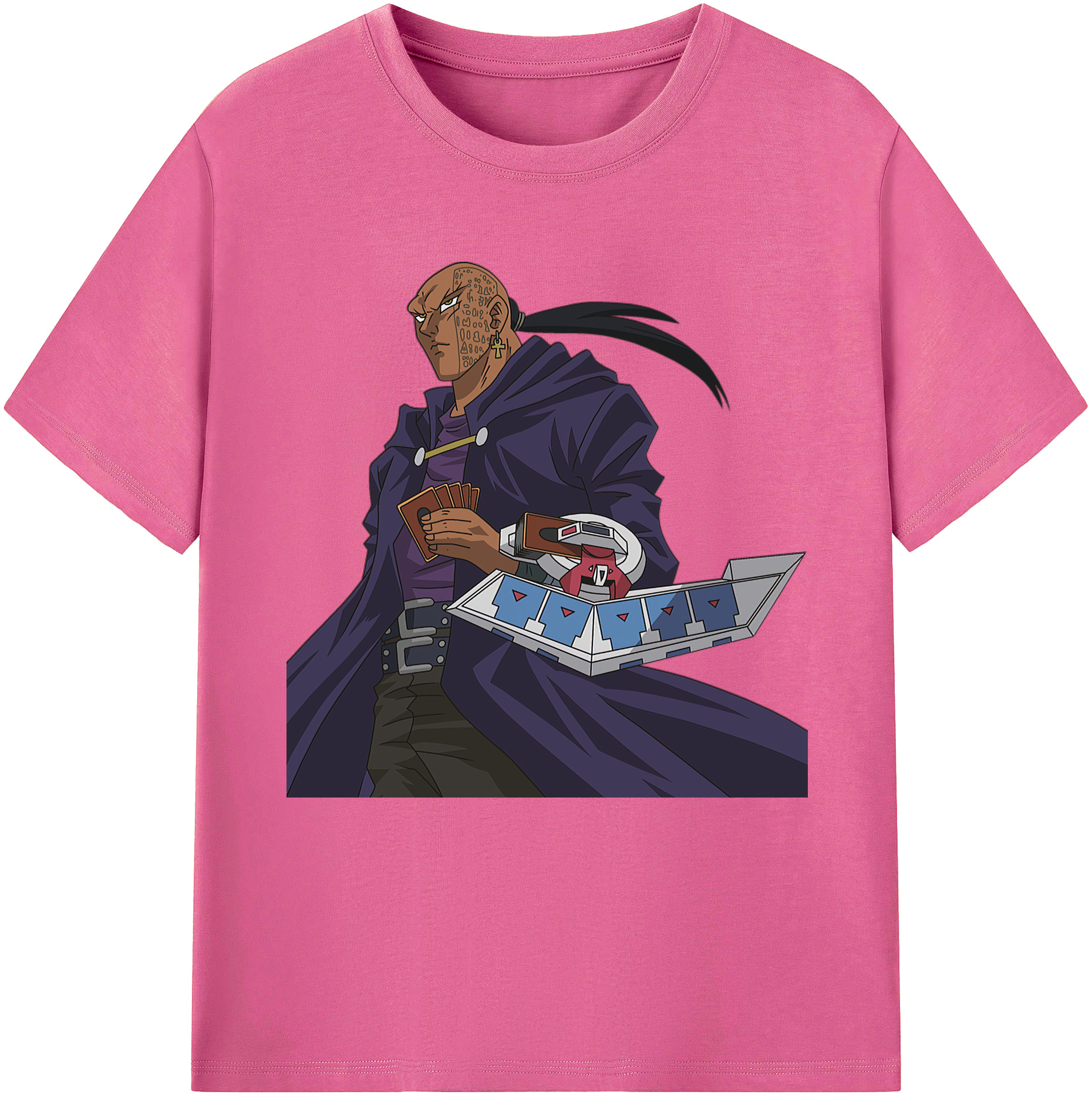（画像用） 遊☆戯☆王 Yu-Gi-Oh! レディースカジュアルプリントTシャツ（綿100％）