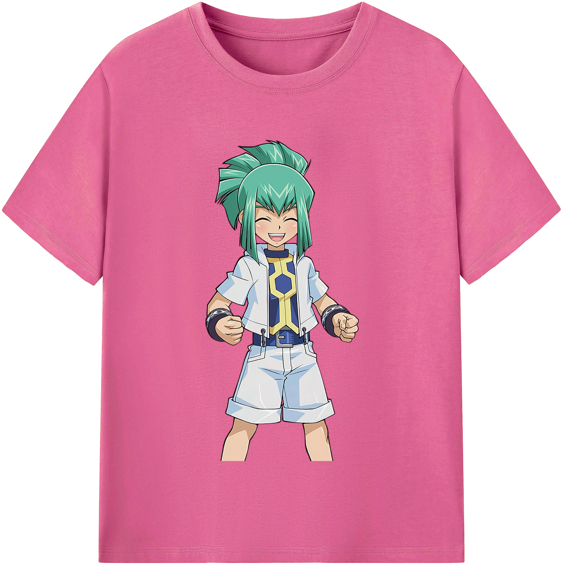 （画像用） 遊☆戯☆王 Yu-Gi-Oh! レディースカジュアルプリントTシャツ（綿100％）
