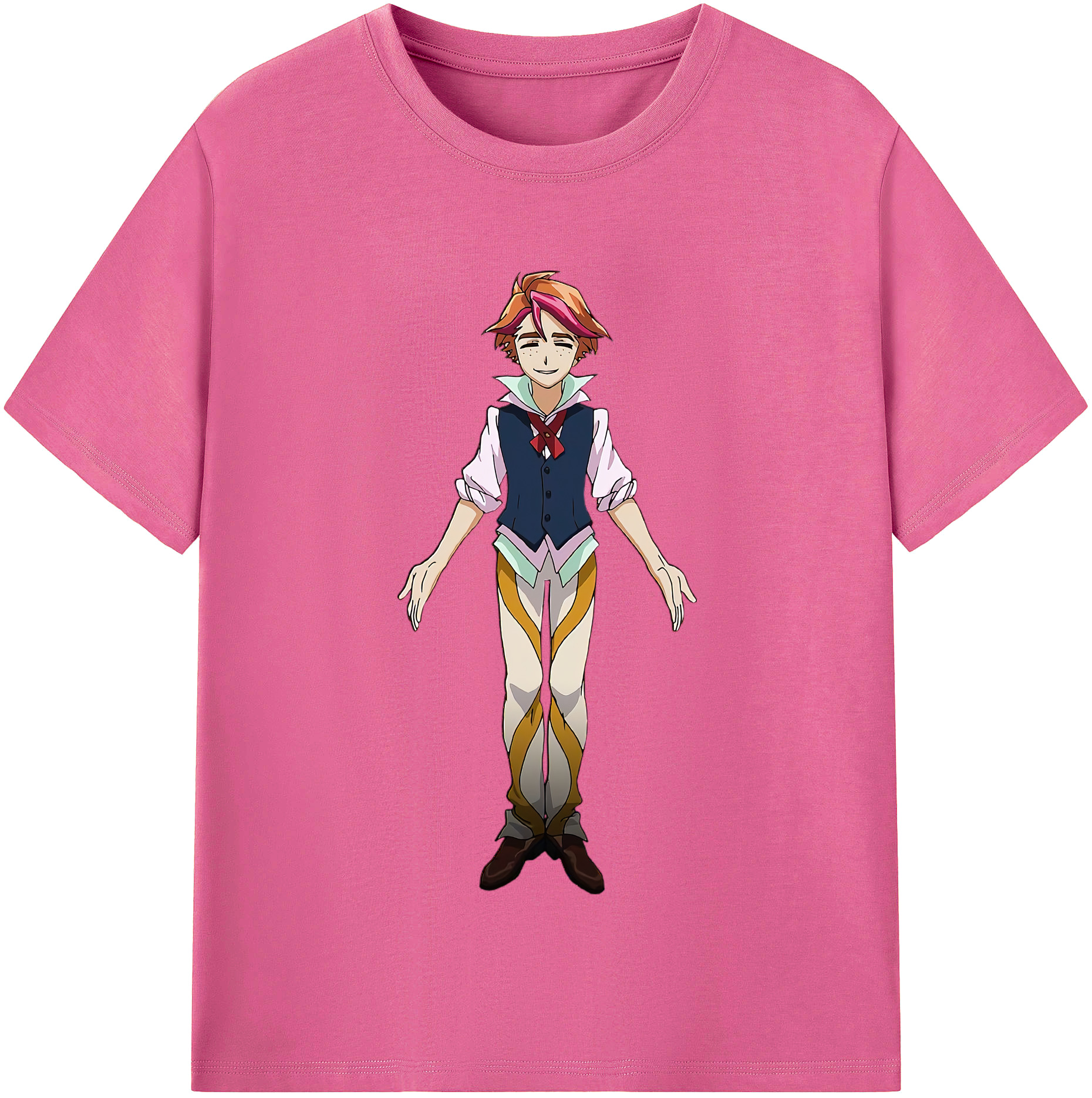 （画像用） 遊☆戯☆王 Yu-Gi-Oh! レディースカジュアルプリントTシャツ（綿100％）