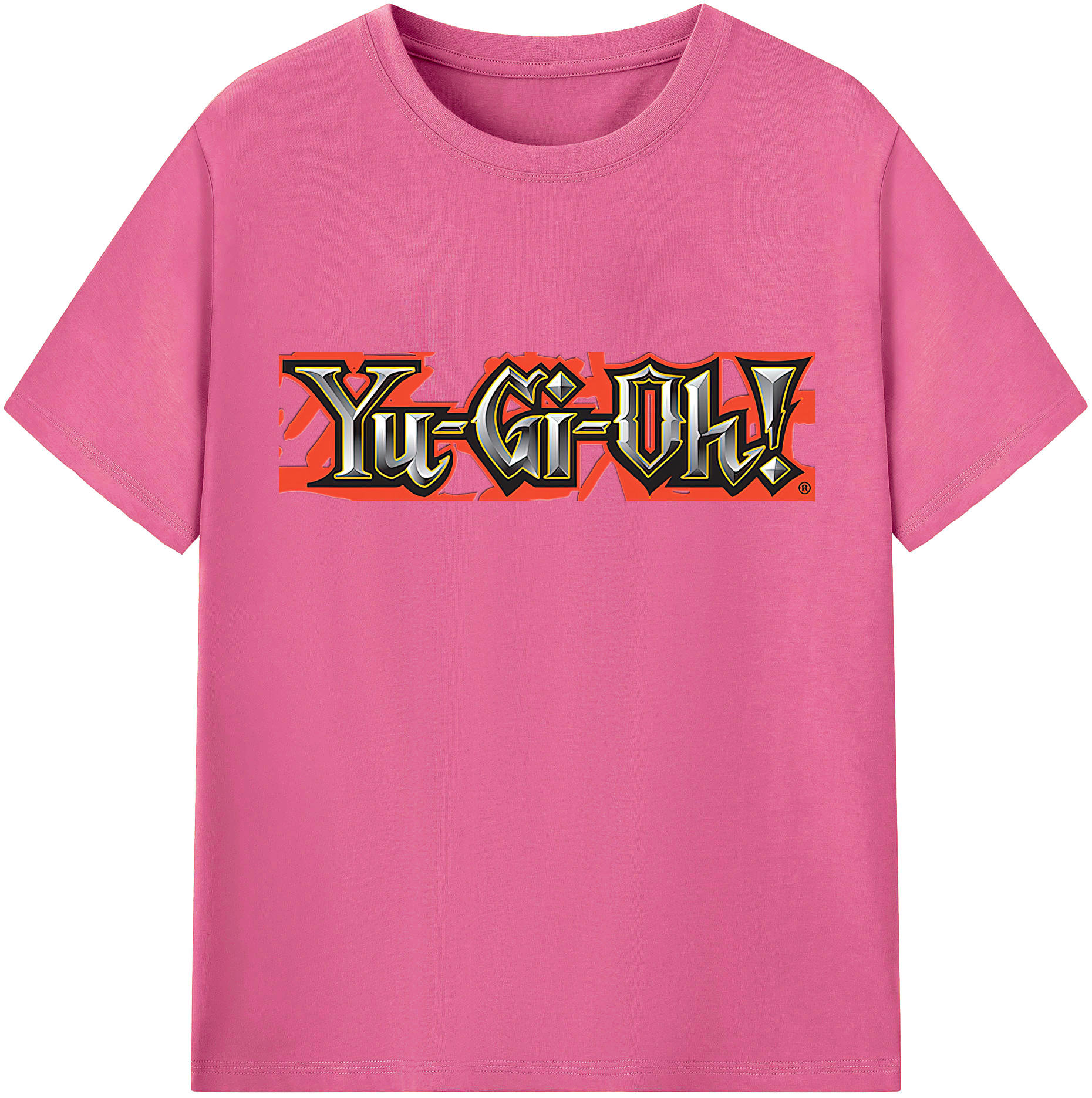 （画像用） 遊☆戯☆王 Yu-Gi-Oh! レディースカジュアルプリントTシャツ（綿100％）