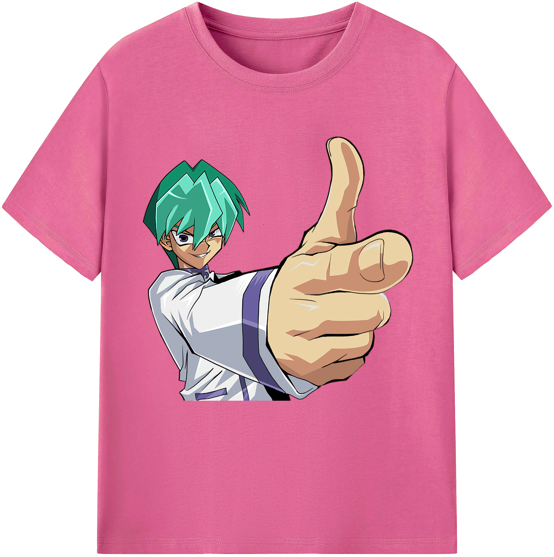 （画像用） 遊☆戯☆王 Yu-Gi-Oh! レディースカジュアルプリントTシャツ（綿100％）
