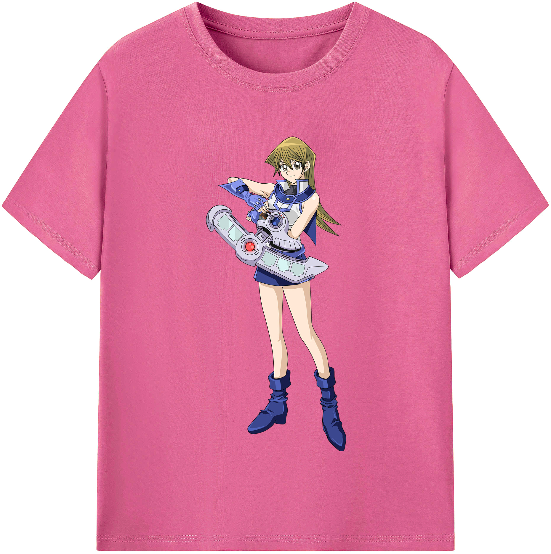 （画像用） 遊☆戯☆王 Yu-Gi-Oh! レディースカジュアルプリントTシャツ（綿100％）