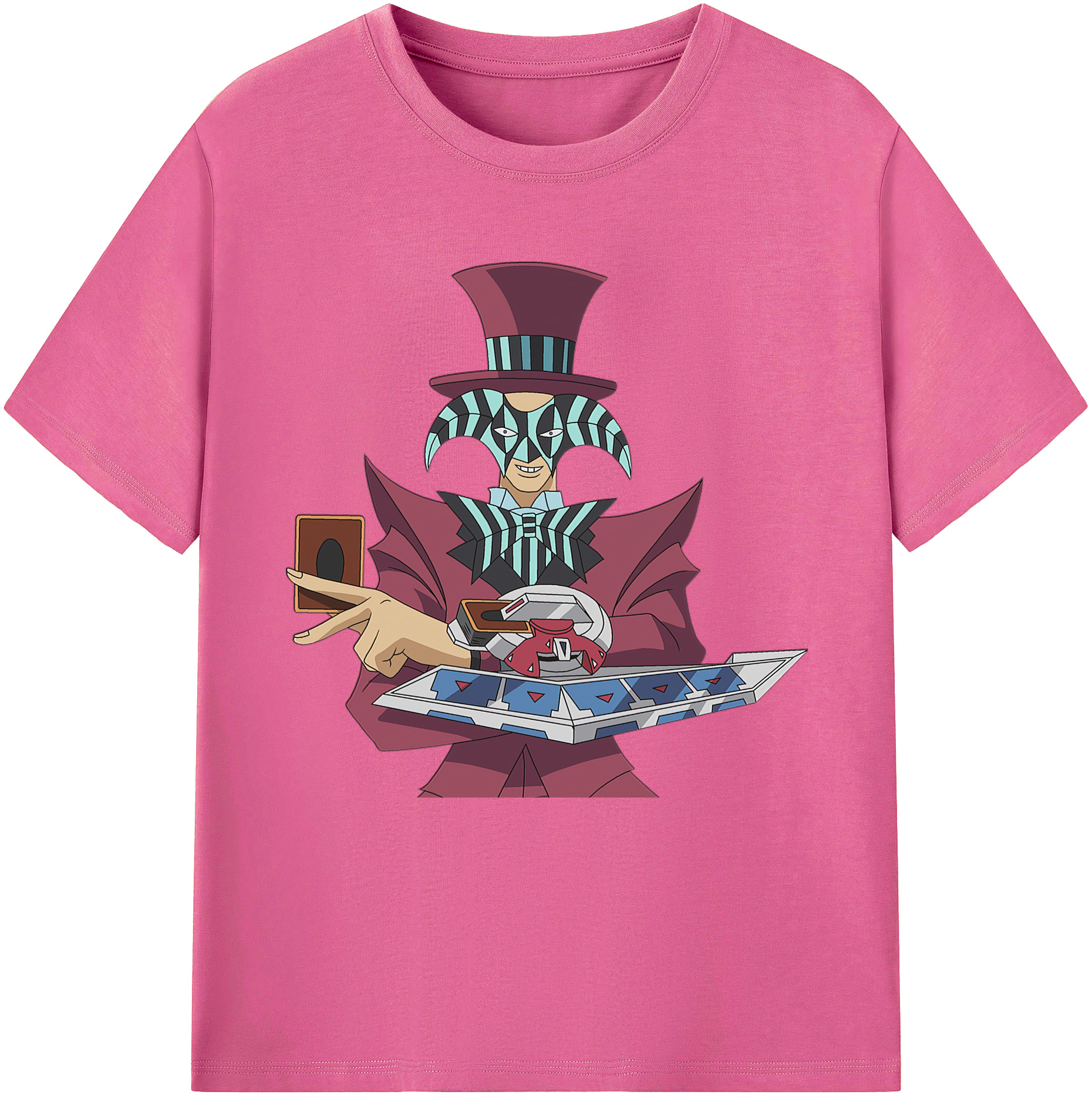 （画像用） 遊☆戯☆王 Yu-Gi-Oh! レディースカジュアルプリントTシャツ（綿100％）