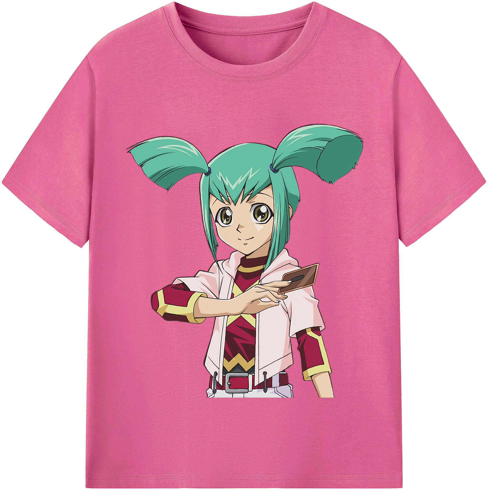 （画像用） 遊☆戯☆王 Yu-Gi-Oh! レディースカジュアルプリントTシャツ（綿100％）