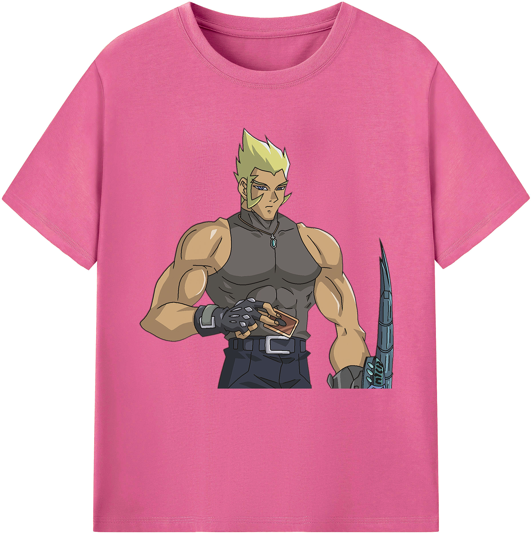 （画像用） 遊☆戯☆王 Yu-Gi-Oh! レディースカジュアルプリントTシャツ（綿100％）