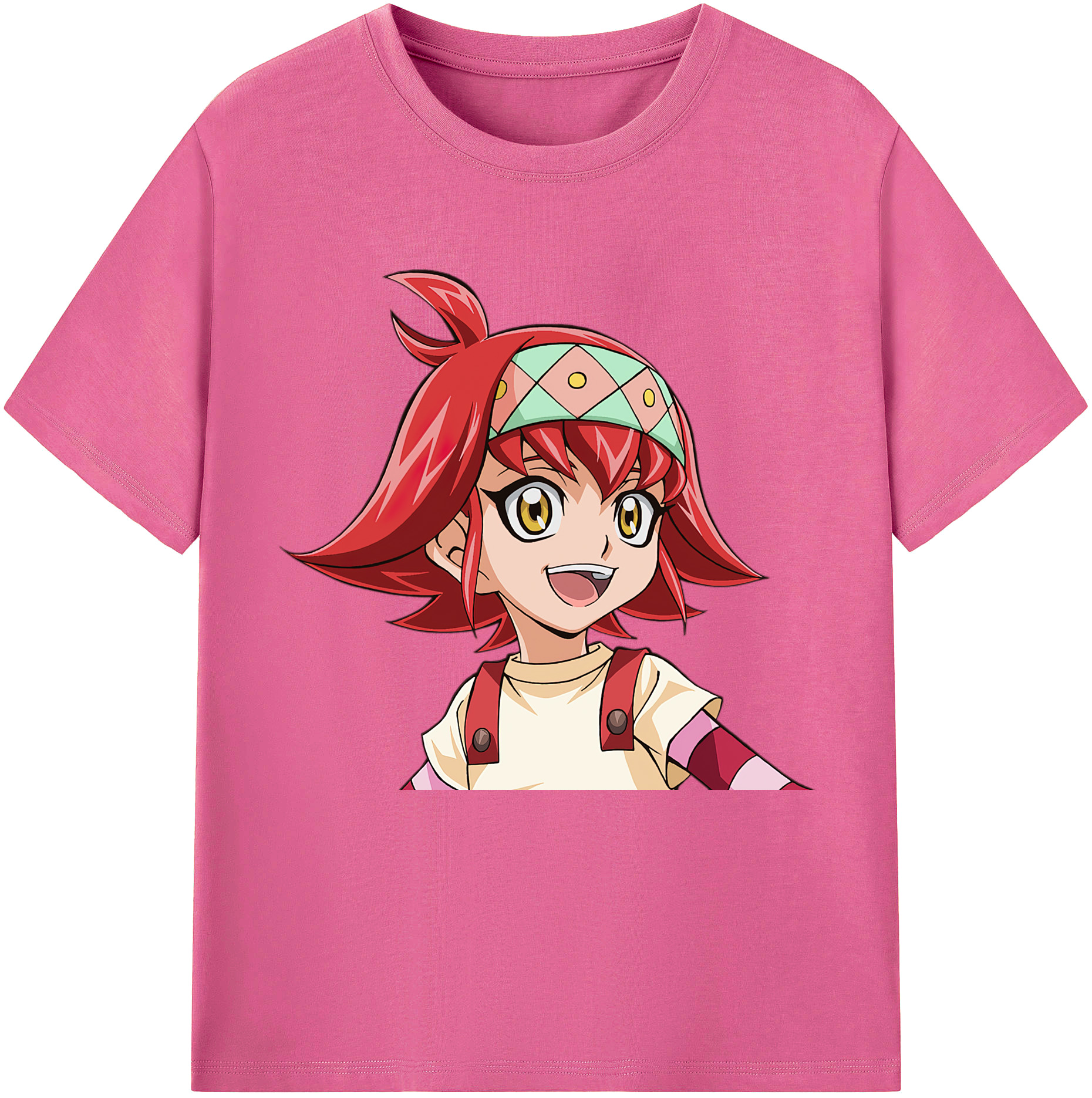 （画像用） 遊☆戯☆王 Yu-Gi-Oh! レディースカジュアルプリントTシャツ（綿100％）