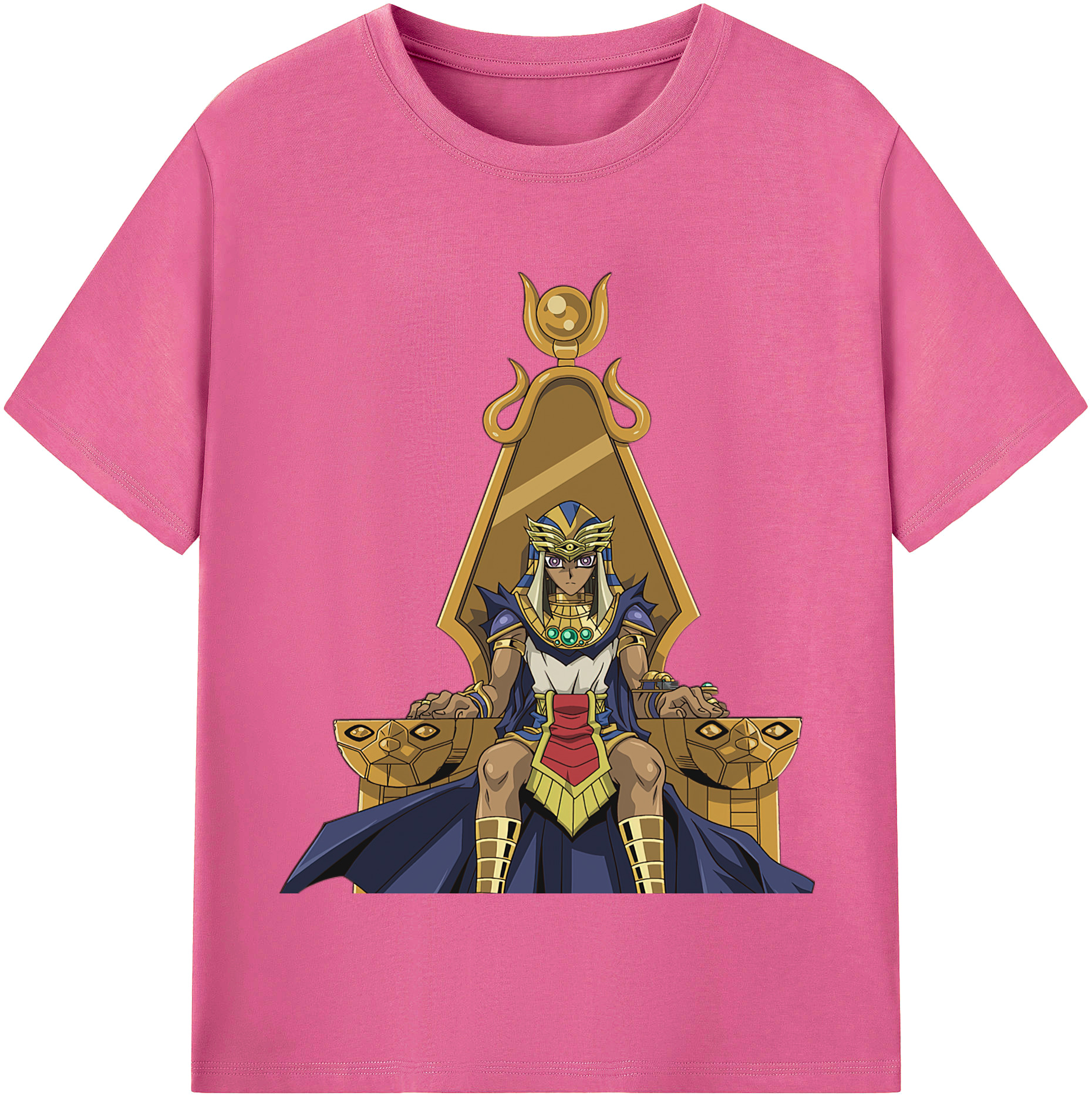 （画像用） 遊☆戯☆王 Yu-Gi-Oh! レディースカジュアルプリントTシャツ（綿100％）
