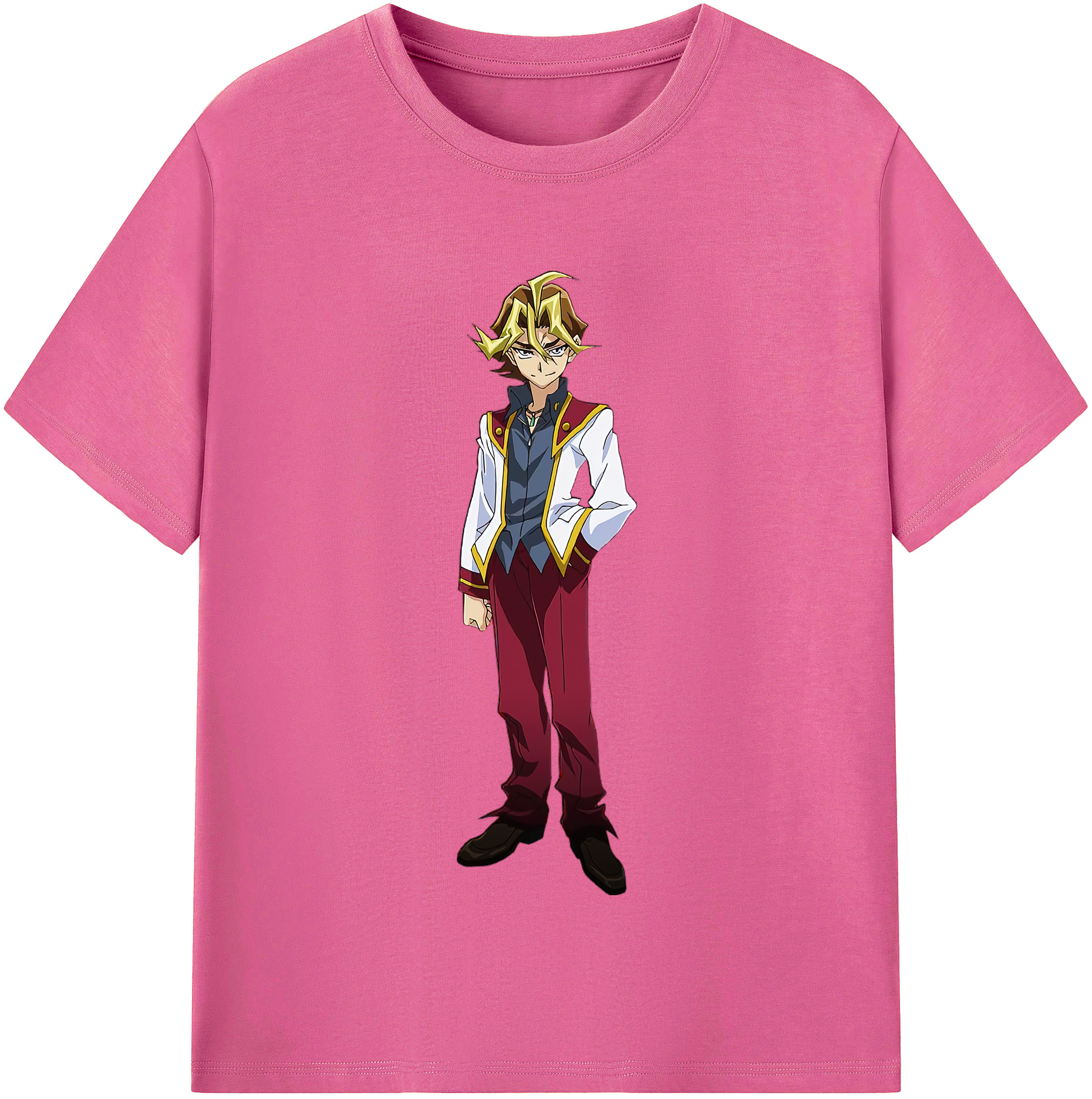 （画像用） 遊☆戯☆王 Yu-Gi-Oh! レディースカジュアルプリントTシャツ（綿100％）