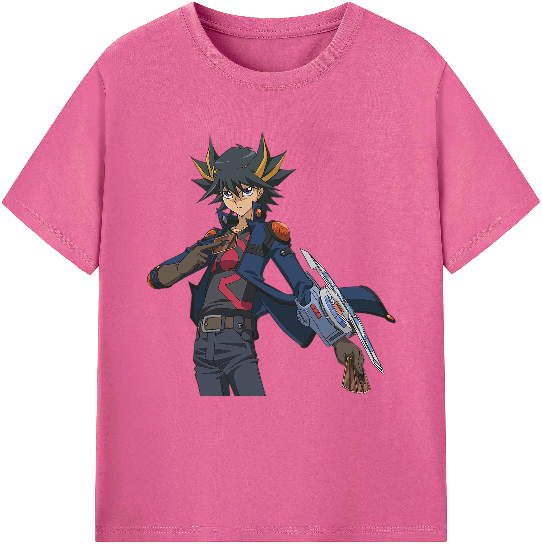 （画像用） 遊☆戯☆王 Yu-Gi-Oh! レディースカジュアルプリントTシャツ（綿100％）