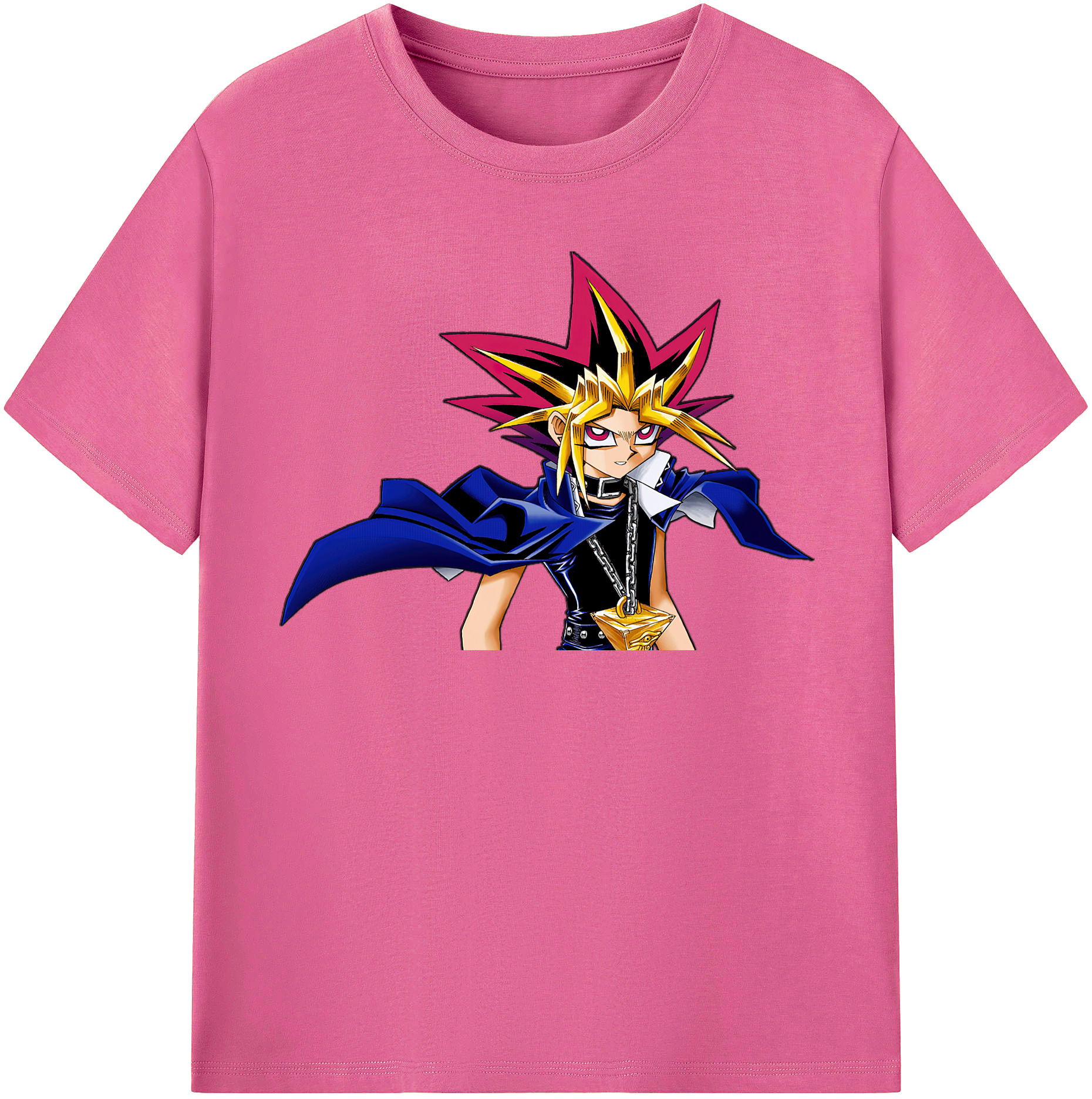 （画像用） 遊☆戯☆王 Yu-Gi-Oh! レディースカジュアルプリントTシャツ（綿100％）